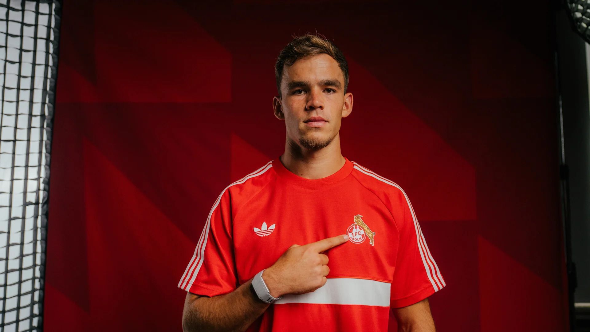 Thijs Dallinga im Trikot des 1. FC Köln