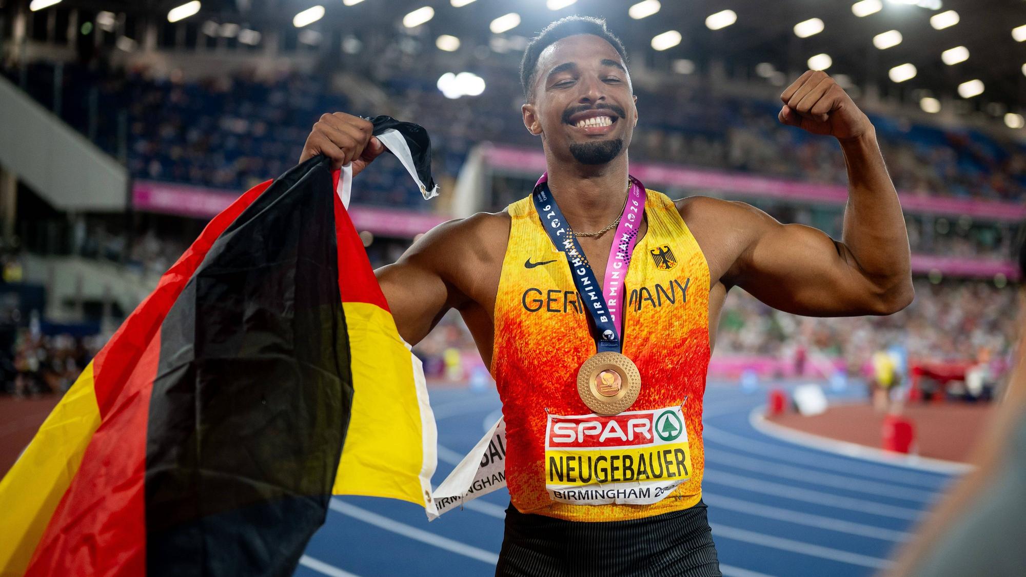 König der Leichtathletik-EM: Zehnkampf-Europameister Leo Neugebauer