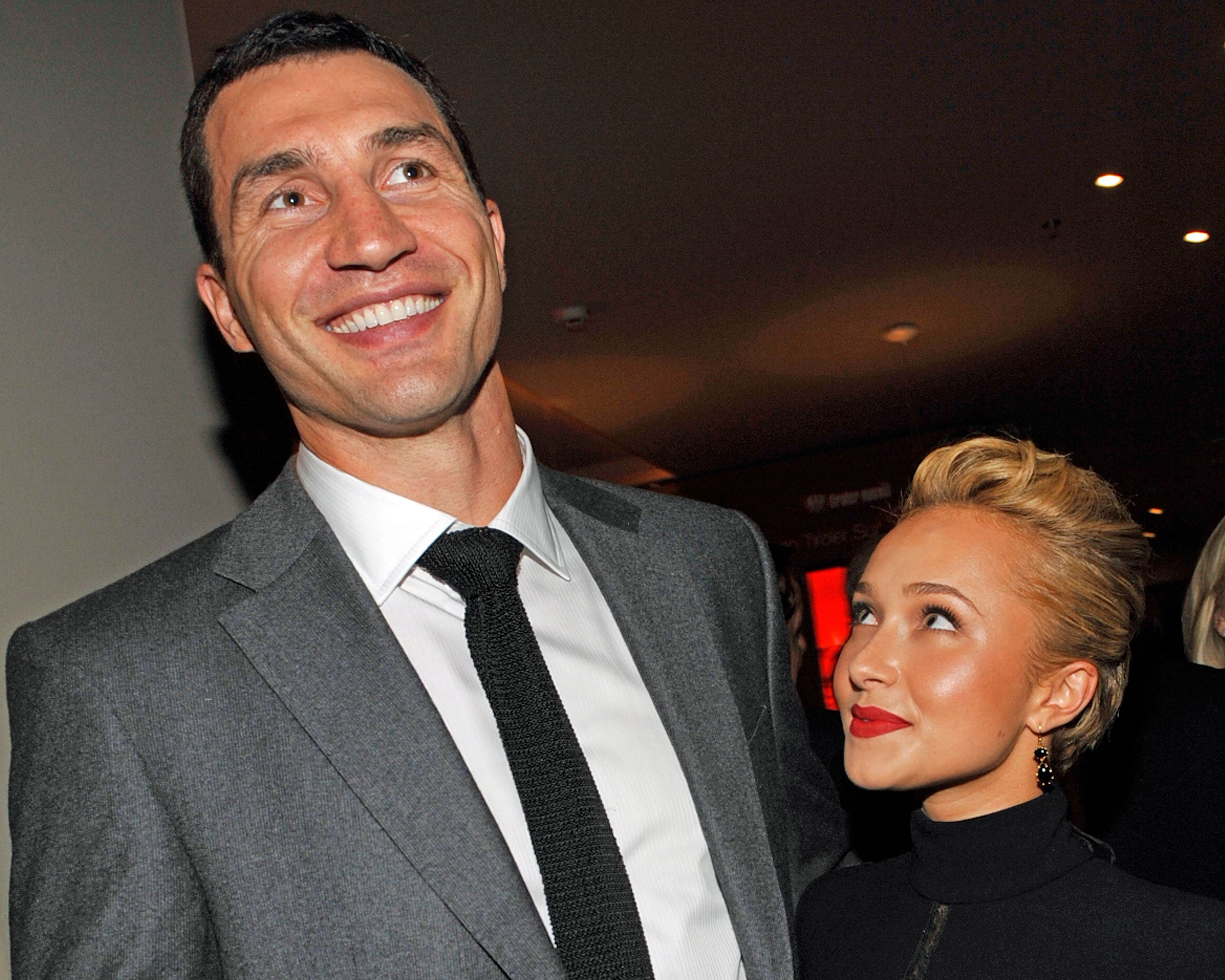 Wladimir Klitschko und die US-Schauspielerin Hayden Panettiere im Jahr 2010.