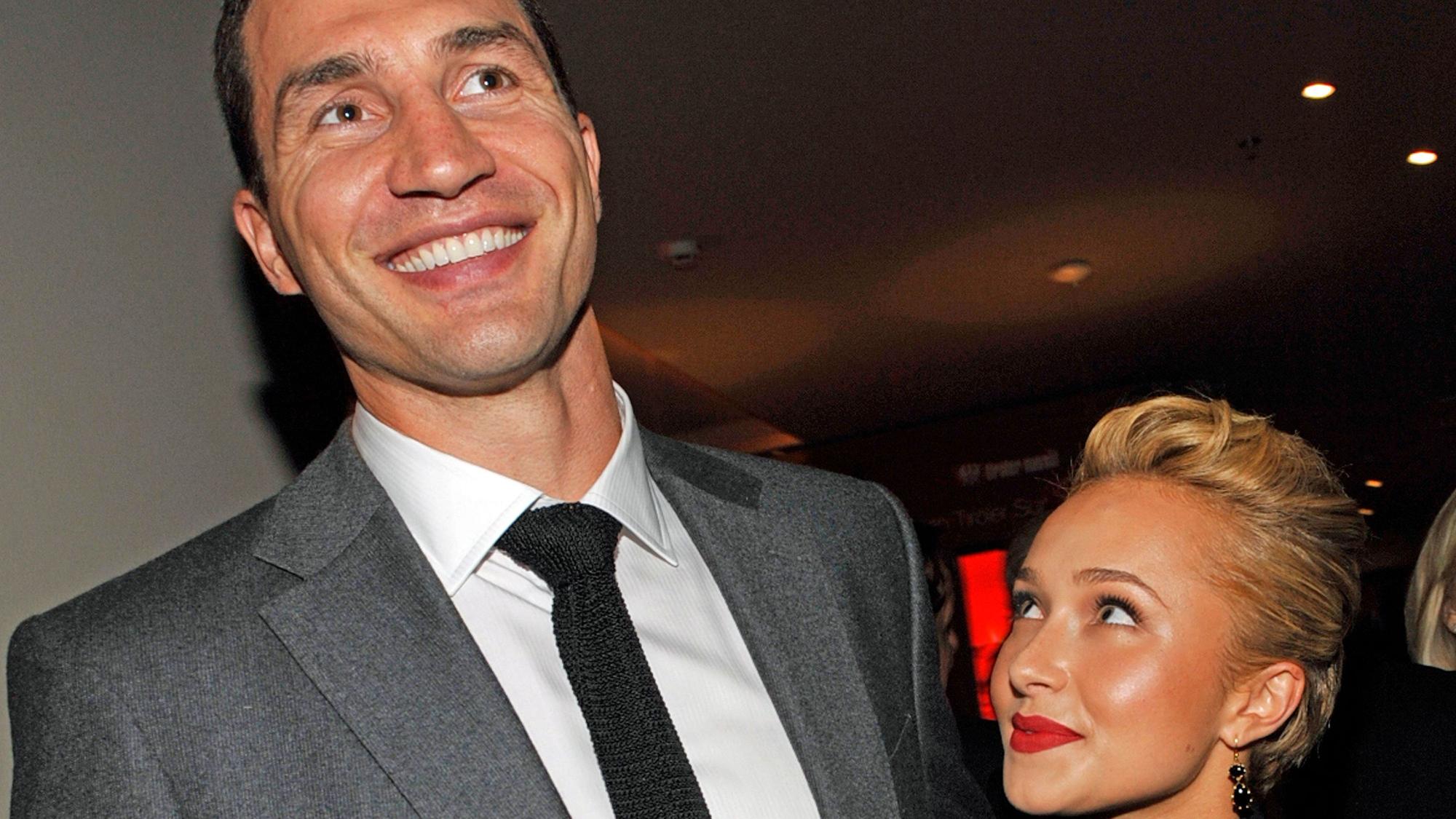 Wladimir Klitschko und die US-Schauspielerin Hayden Panettiere im Jahr 2010.