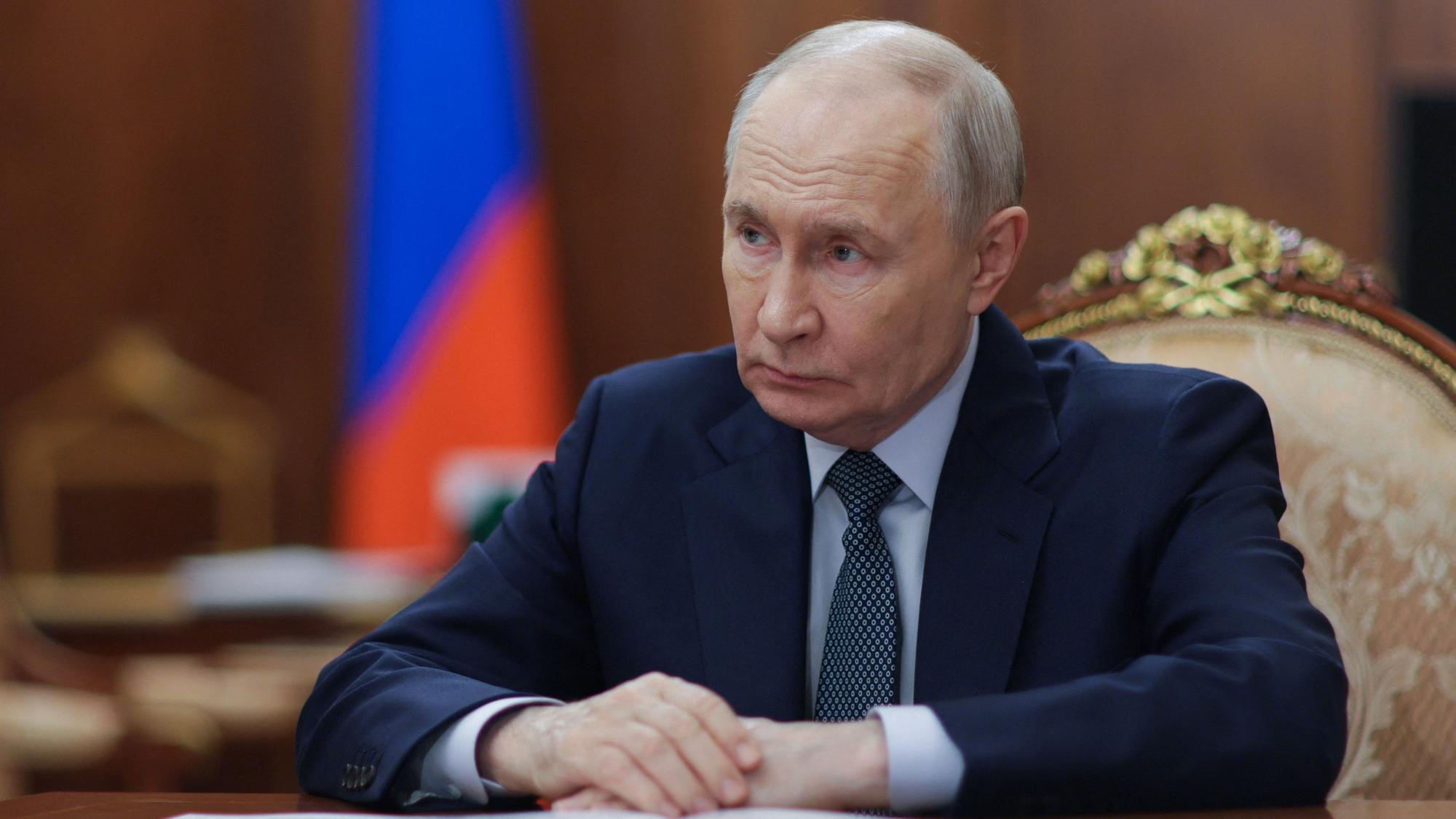 Kremlchef Wladimir Putin bleibt auf Kriegskurs. (Archivbild)