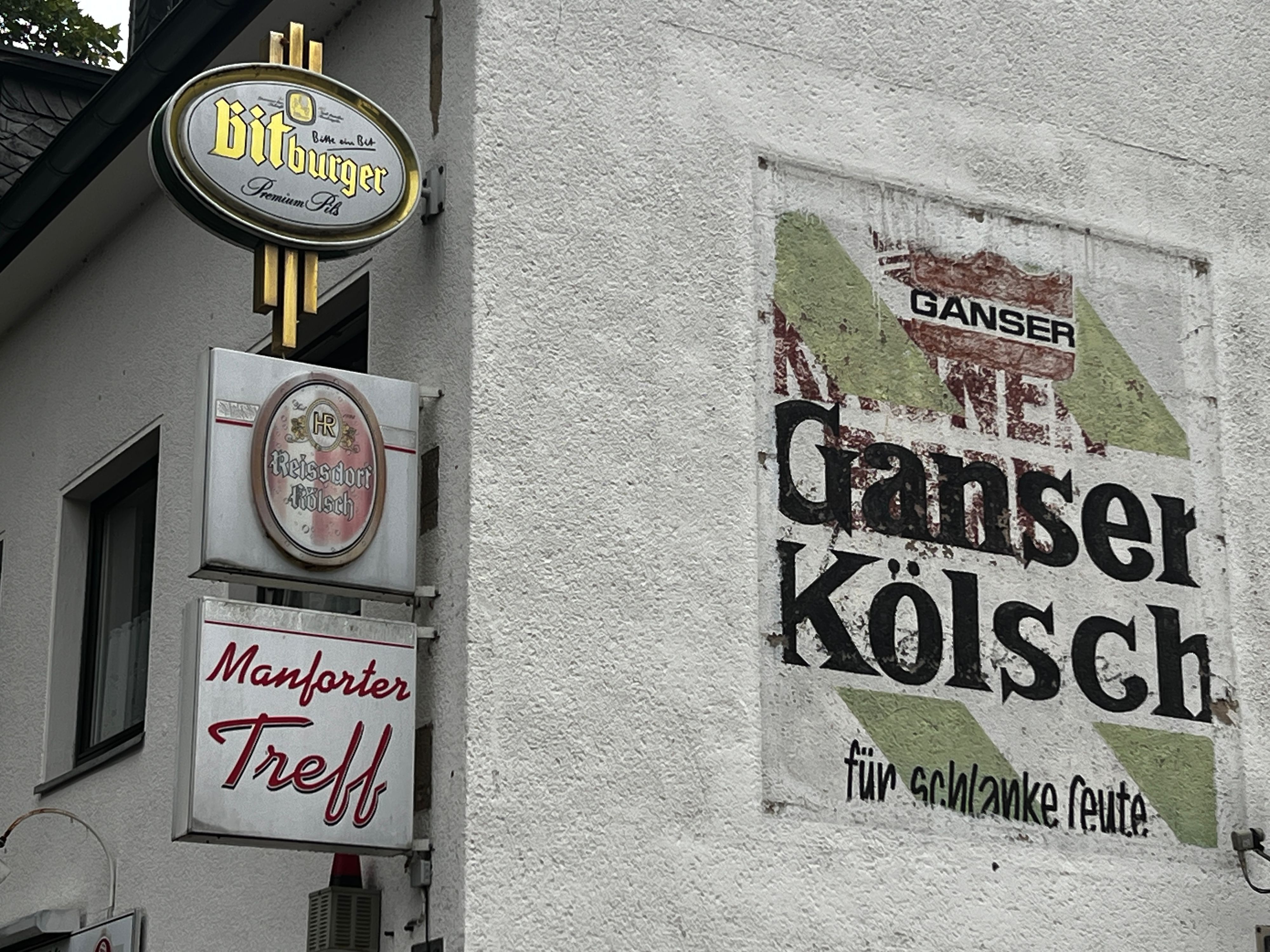 Ganser Kölsch für schlanke Leute, Manforter Treff Bild: Ralf Krieger