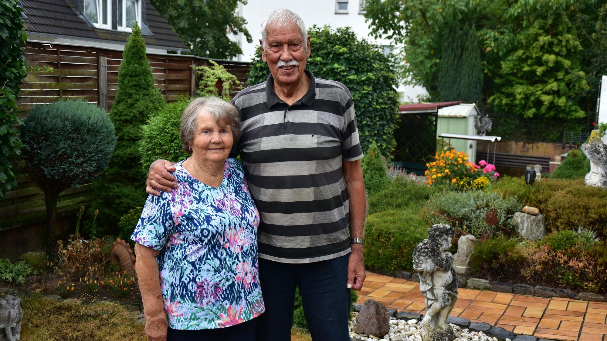 Rosa und Wilhelm Ufer aus Troisdorf feiern Diamanthochzeit