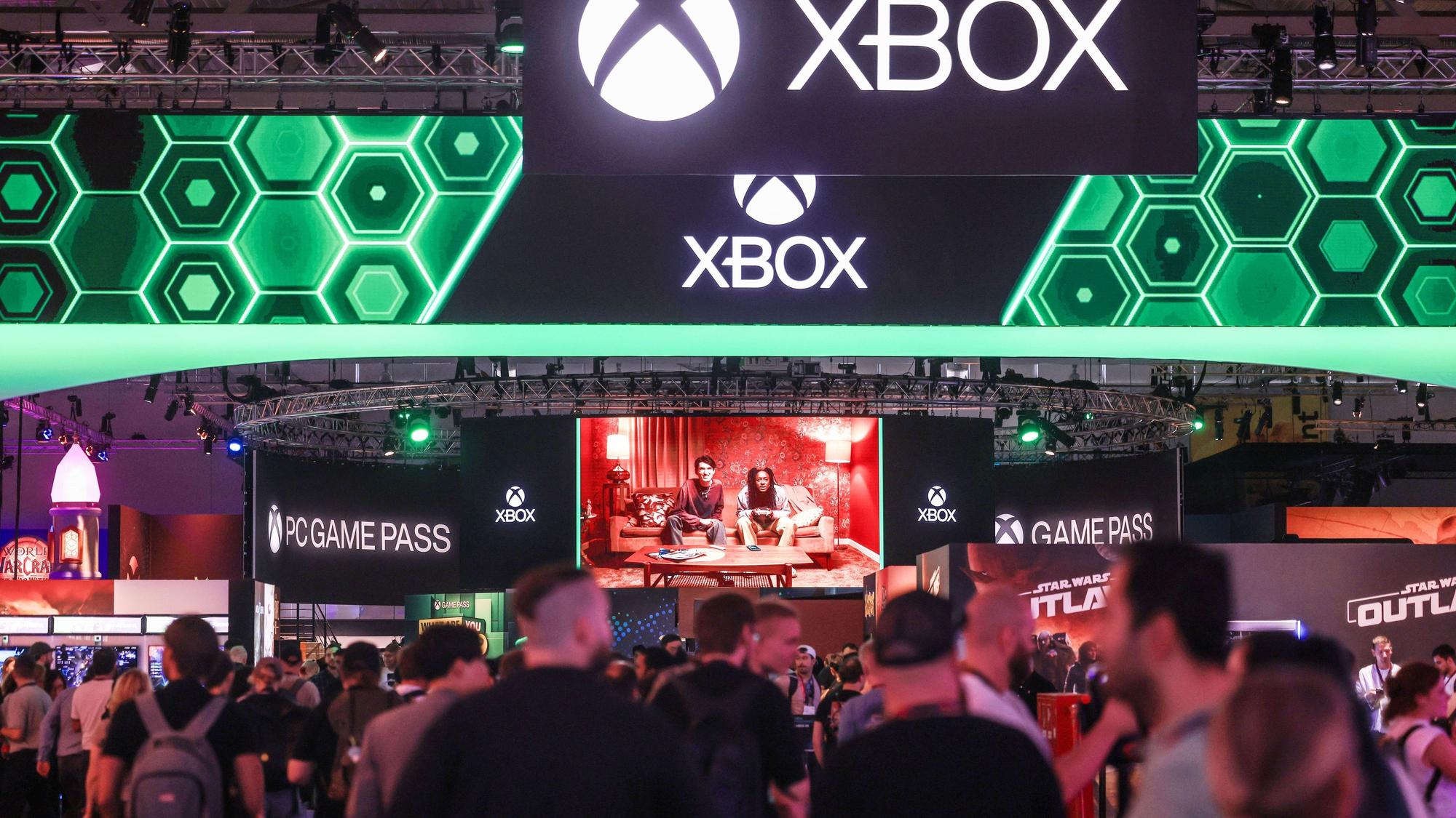 Stand von Microsoft Xbox auf der Gamescom.