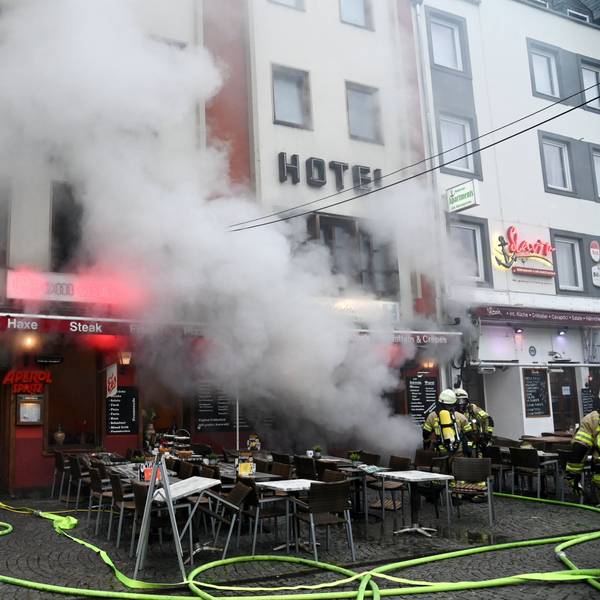 18.08.2026 Köln. Feuer im Hotel Kunibert der Fiese. Foto: Alexander Schwaiger