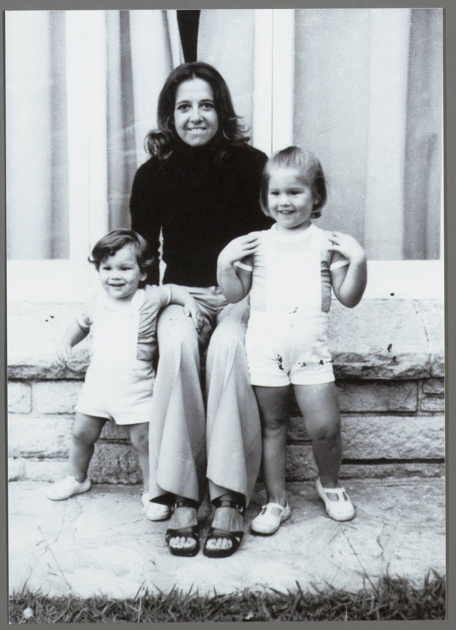Máxima Zorreguieta mit ihrer Mutter María del Carmen Cerruti, 1974.