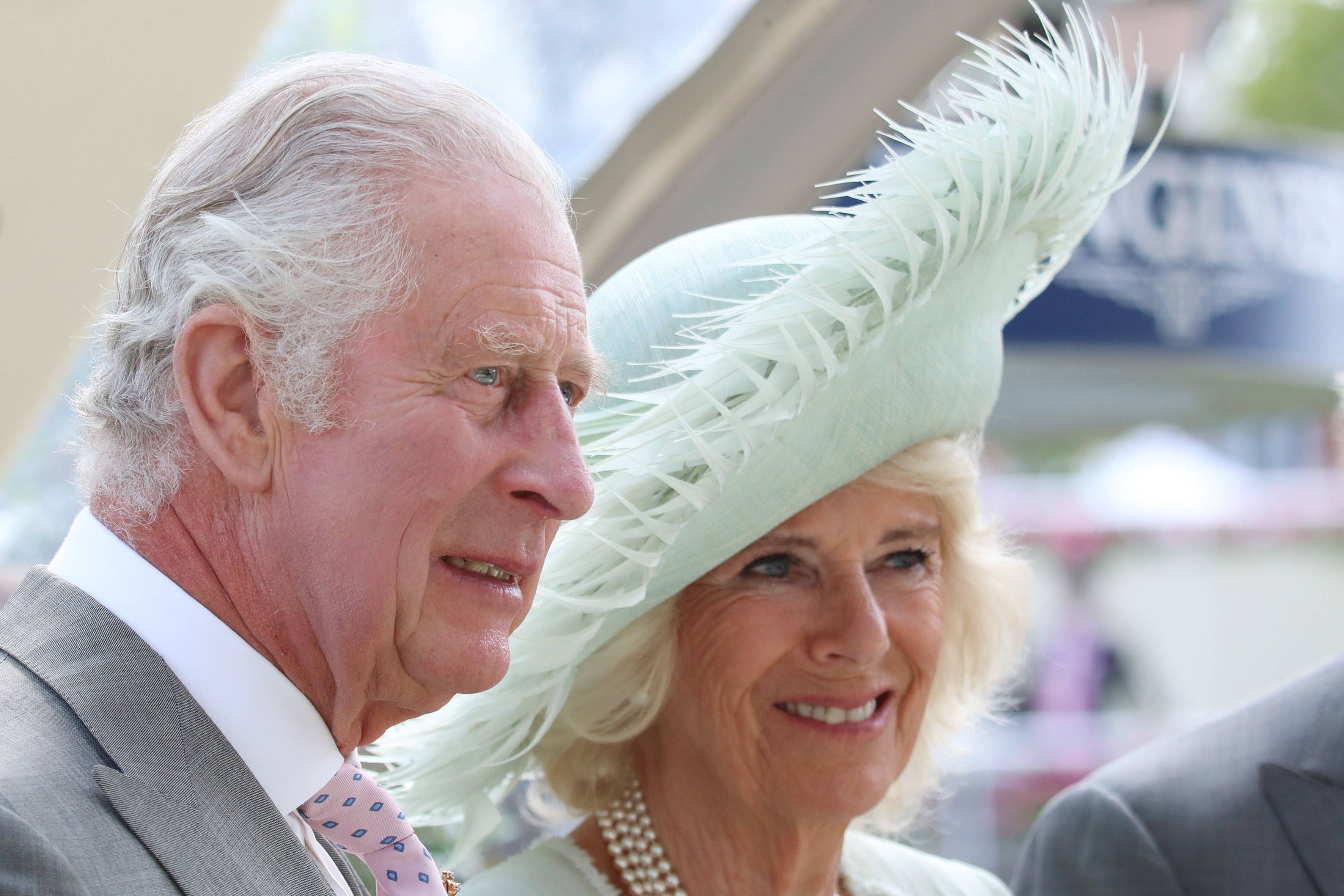 König Charles und Königin Camilla beim Royal Ascot.