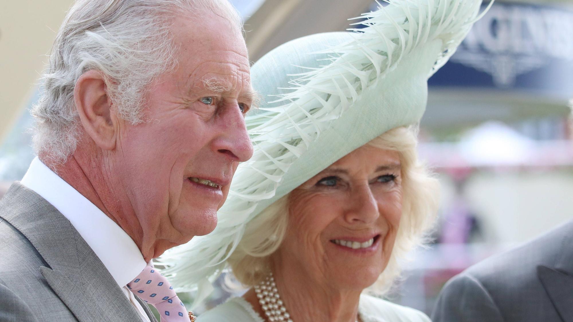 König Charles und Königin Camilla beim Royal Ascot.