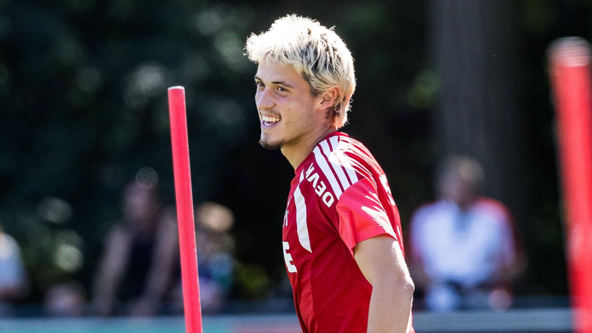 COLOGNE, GERMANY - AUGUST 11: Gil Neves 1. FC Koeln during a training session of season 2026/27 at Geissbockheim on August 11, 2026 in Cologne, Germany. North Rhine Westphalia Germany Copyright: xSteffiexWunderlx