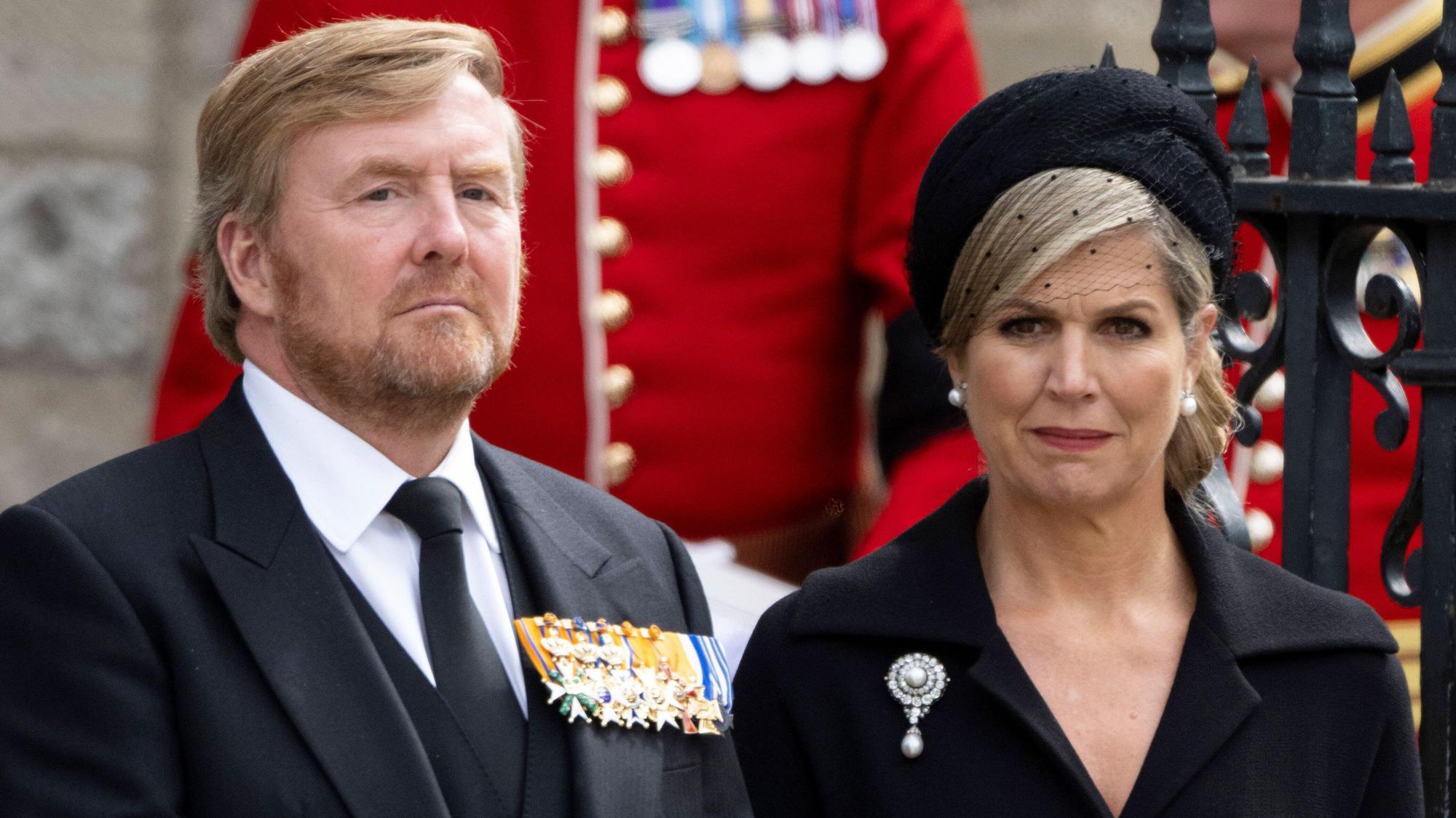 Das niederländische Königspaar König Willem-Alexander und Königin Máxima.