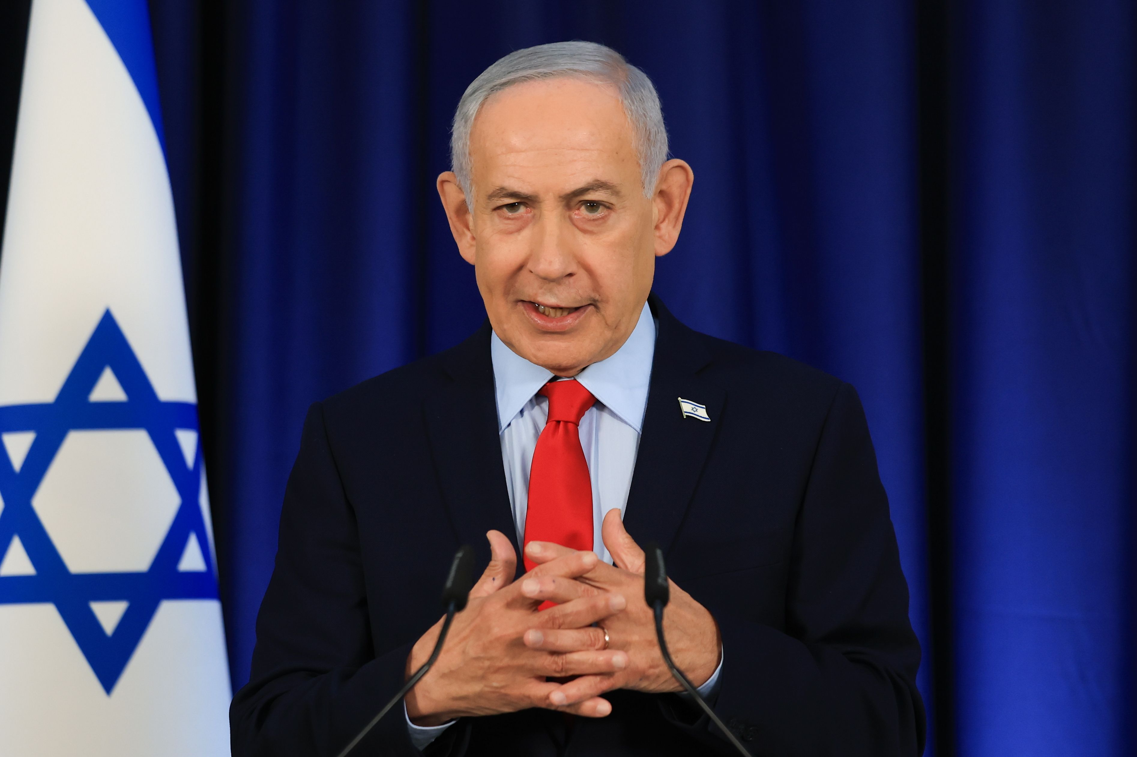 Völkermord-Vorwurf: Das Vorgehen der Regierung von Ministerpräsident Benjamin Netanjahu im Gaza-Streifen wird weltweit scharf kritisiert.