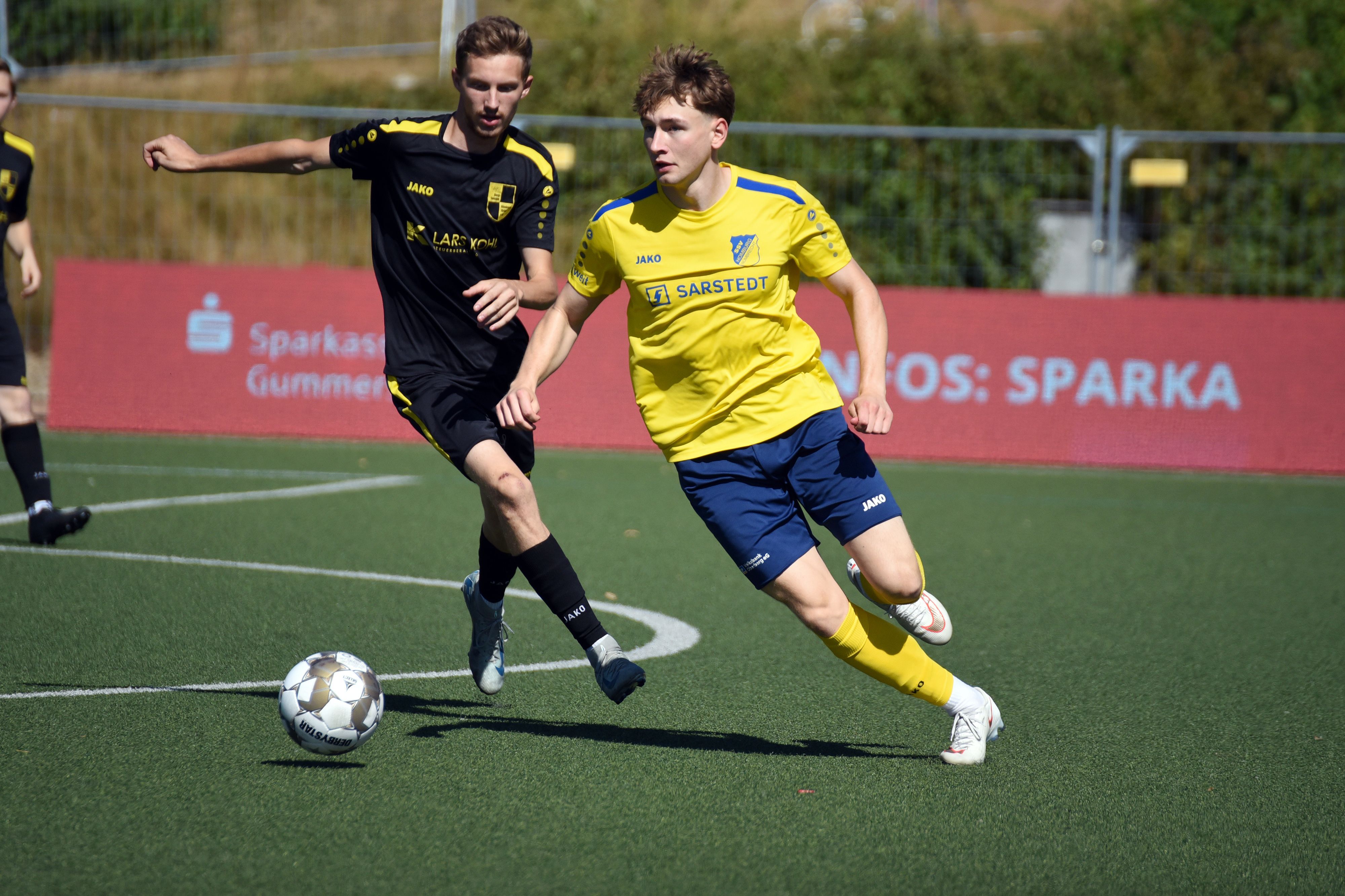 Spielszene aus dem Sparkassencup.
