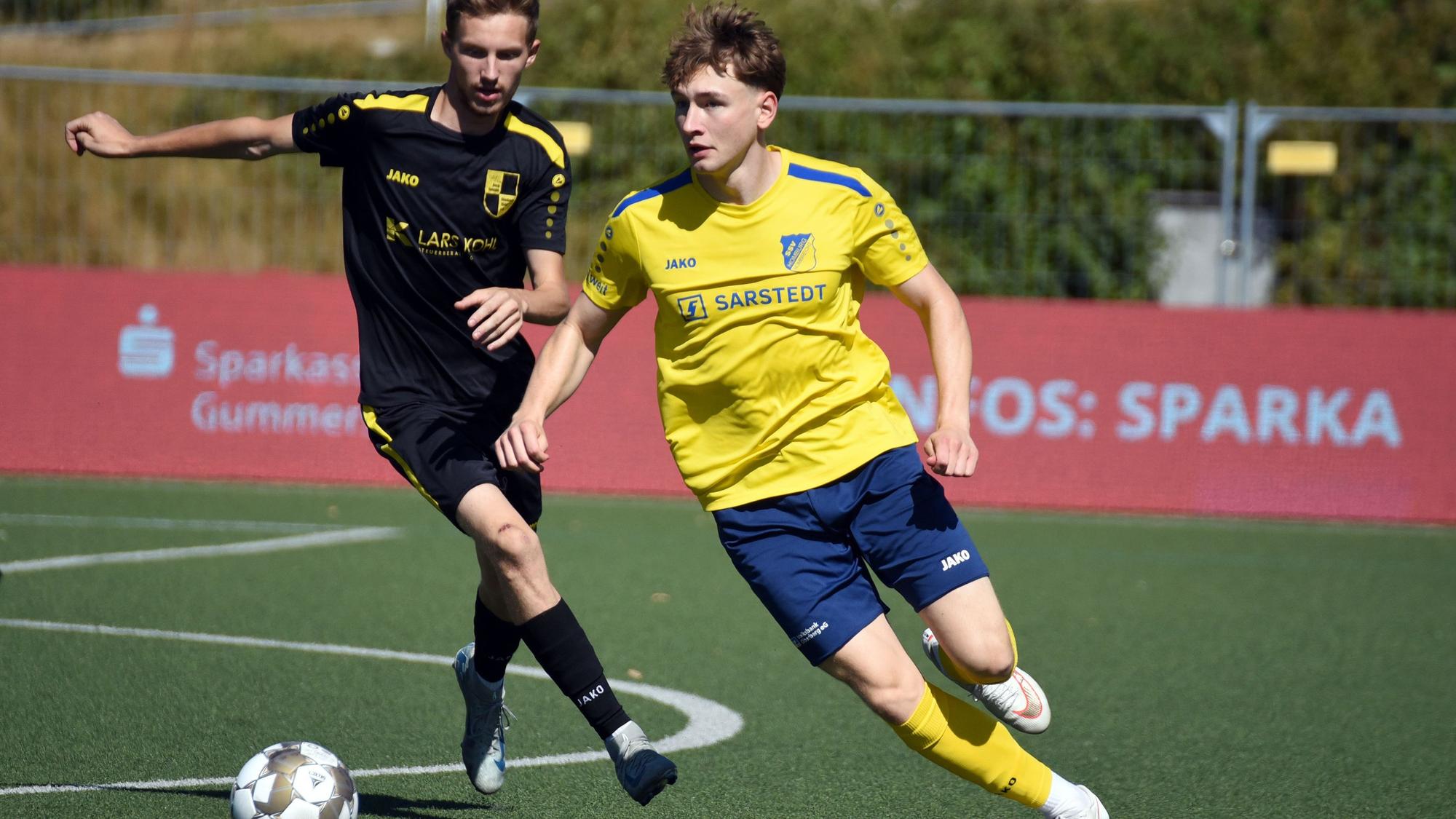 Spielszene aus dem Sparkassencup.