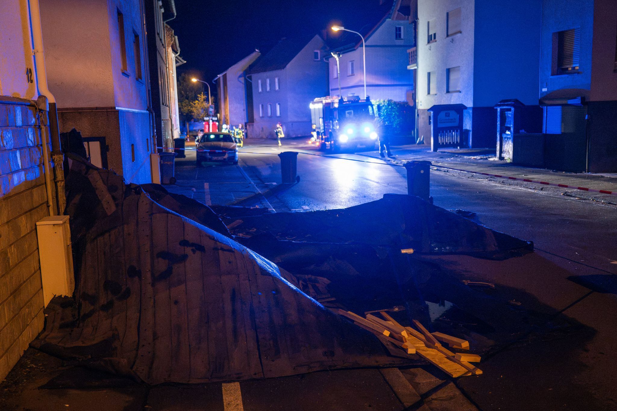 Zahlreiche Häuser nach Unwetter in Hessen zerstört
