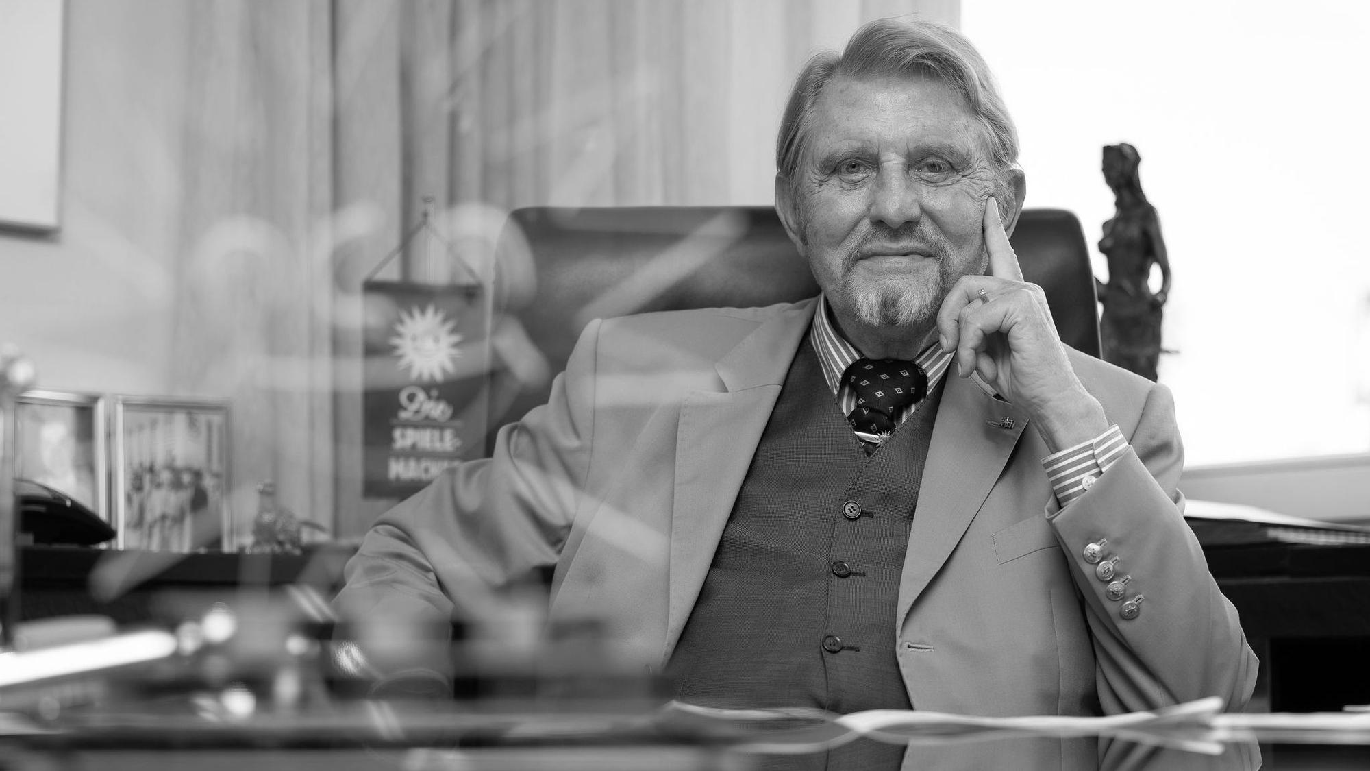 Merkur-Gründer Paul Gauselmann ist am Freitag im Alter von 91 Jahren gestorben. (Archivbild)