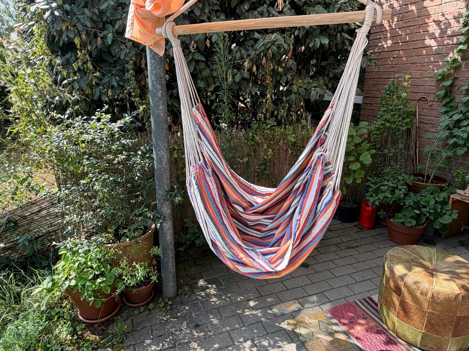 „Ich wünsche mir einen Ort, an dem ich einfach sein kann,“sagt Jaqueline Blum über ihren Garten.