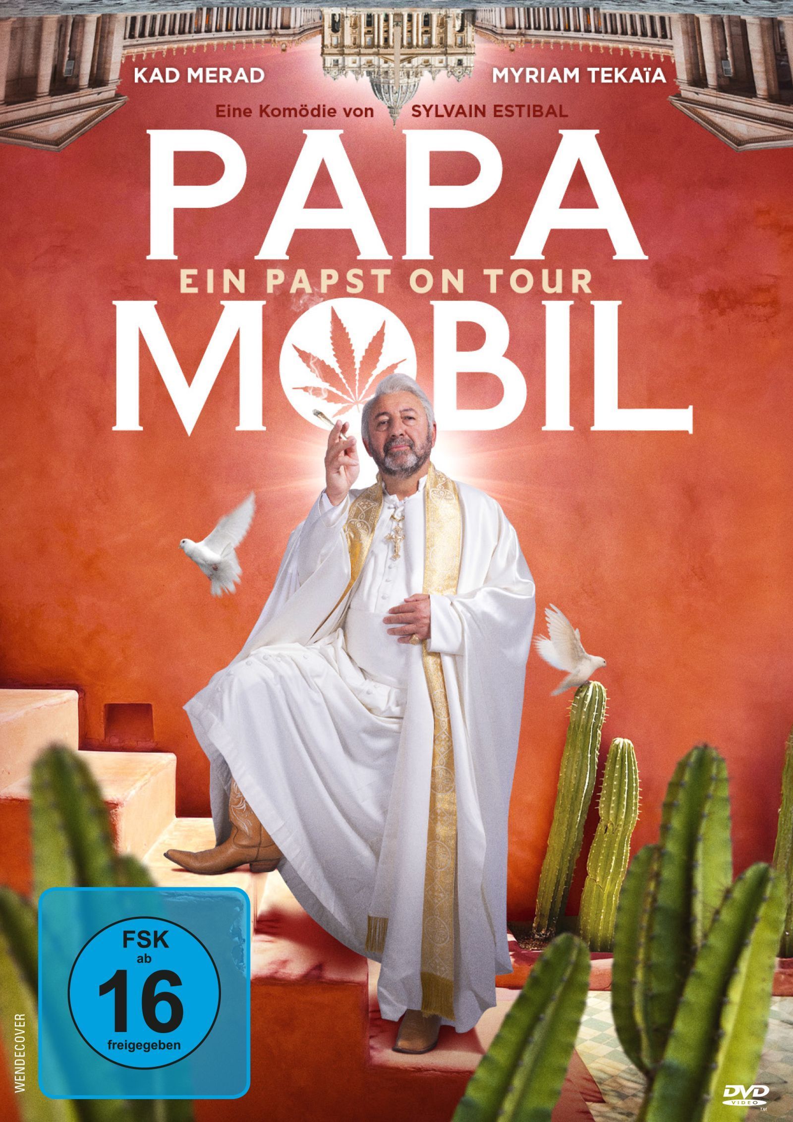„Papamobil - Ein Papst on Tour“ ist typisch französisches Kino: skurril und unterhaltsam.  (Bild: Lighthouse Home Entertainment)