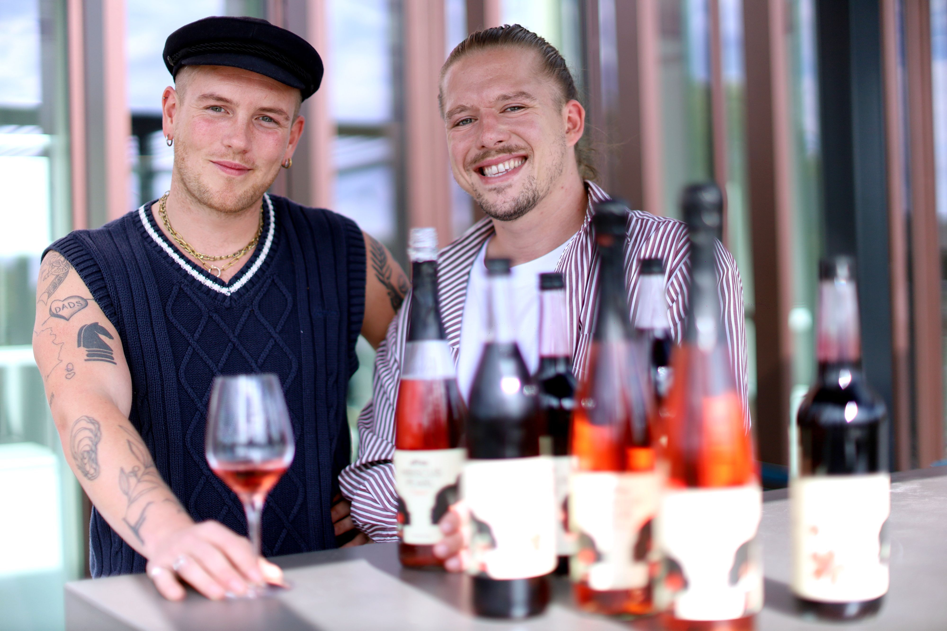 Robin Schallenberg und Marvin Maul (v.l.) sind „Afrea“.