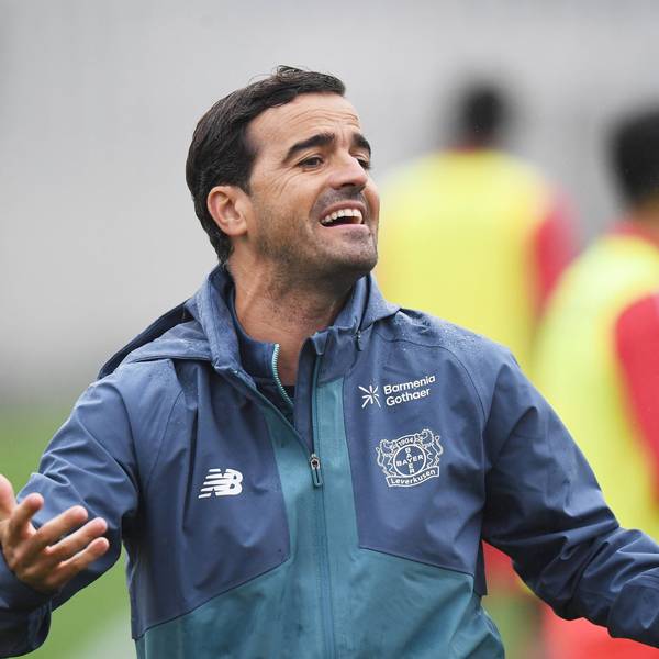 18.08.2026, xophax, Fussball 1.Bundesliga, Bayer 04 Leverkusen , Training , Saison 2026 / 2027. Trainer Carles Martinez Novell Bayer 04 Leverkusen Leverkusen *** August 18, 2026, xophax, Soccer, Bundesliga 1, Bayer 04 Leverkusen, Practice, 20262027 Season, Coach Carles Martinez Novell, Bayer 04 Leverkusen, Leverkusen