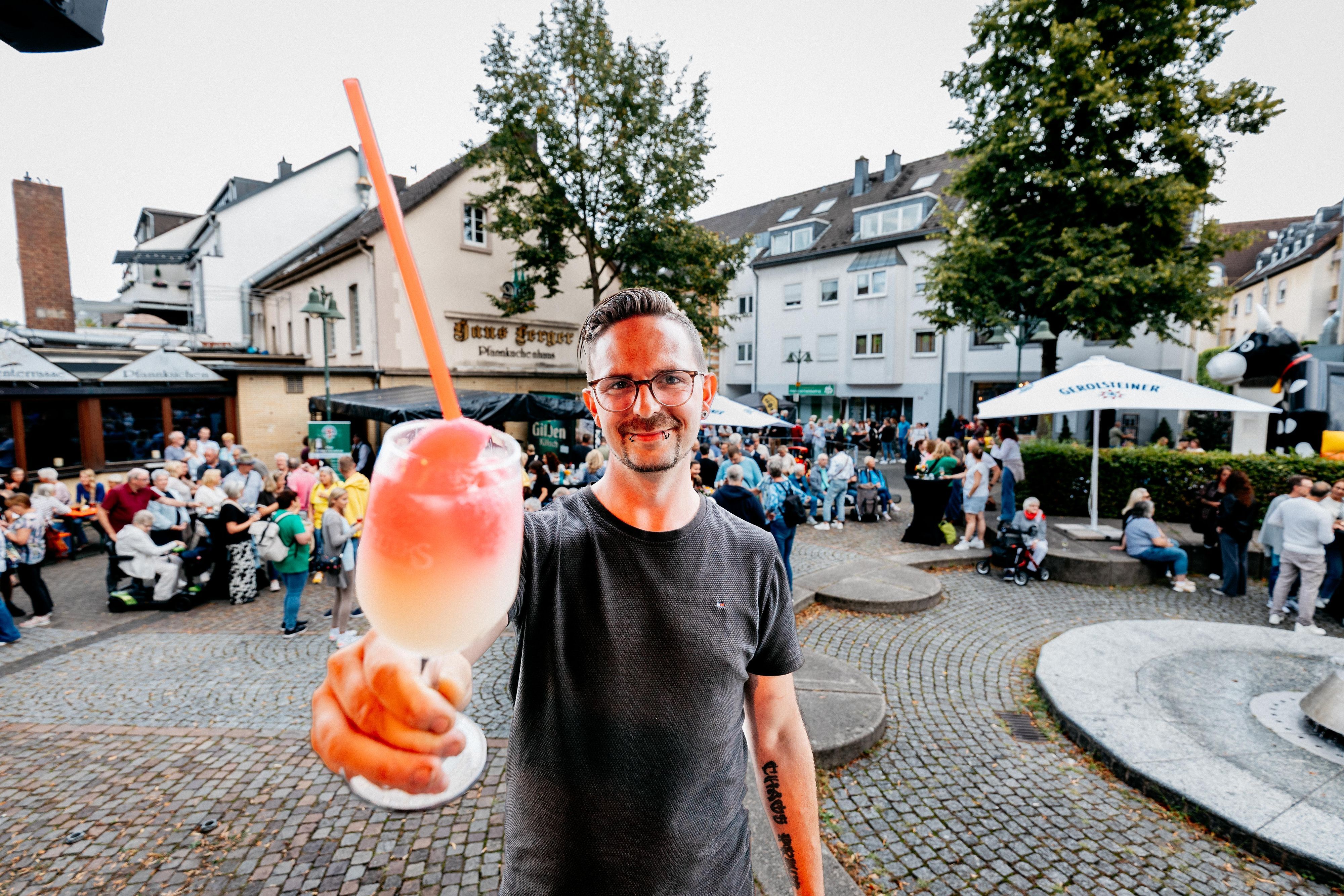 Björn Wurth hatte das Fest auf dem Lindenplatz organisiert.