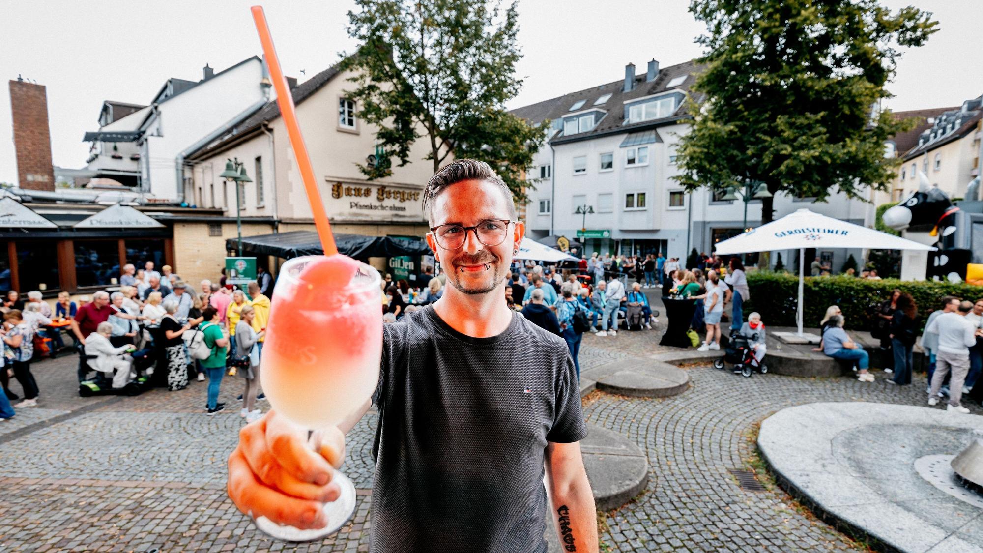 Björn Wurth hatte das Fest auf dem Lindenplatz organisiert.
