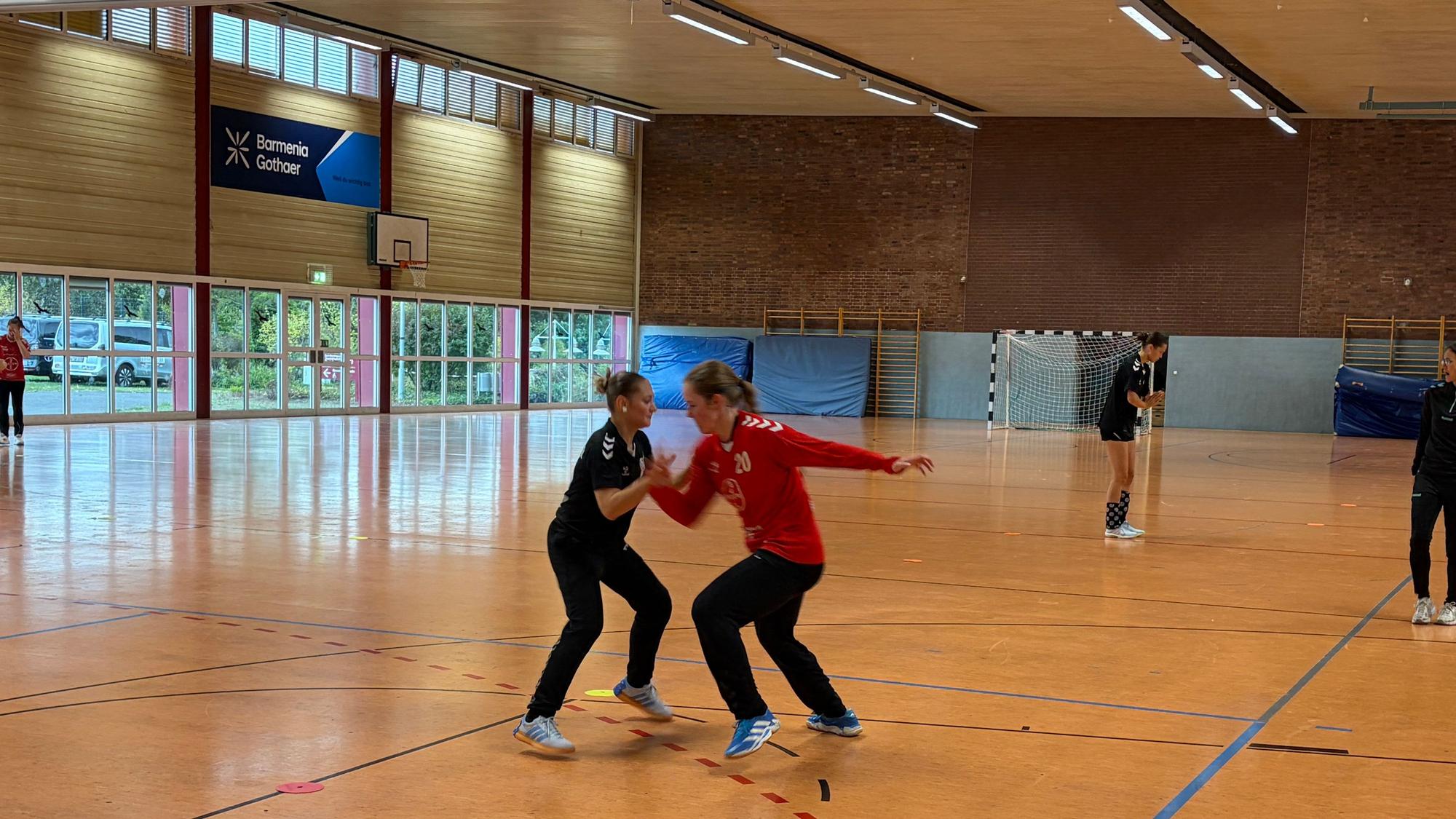 Die Werkselfen trainieren hart für die anstehende Zweitligasaison.