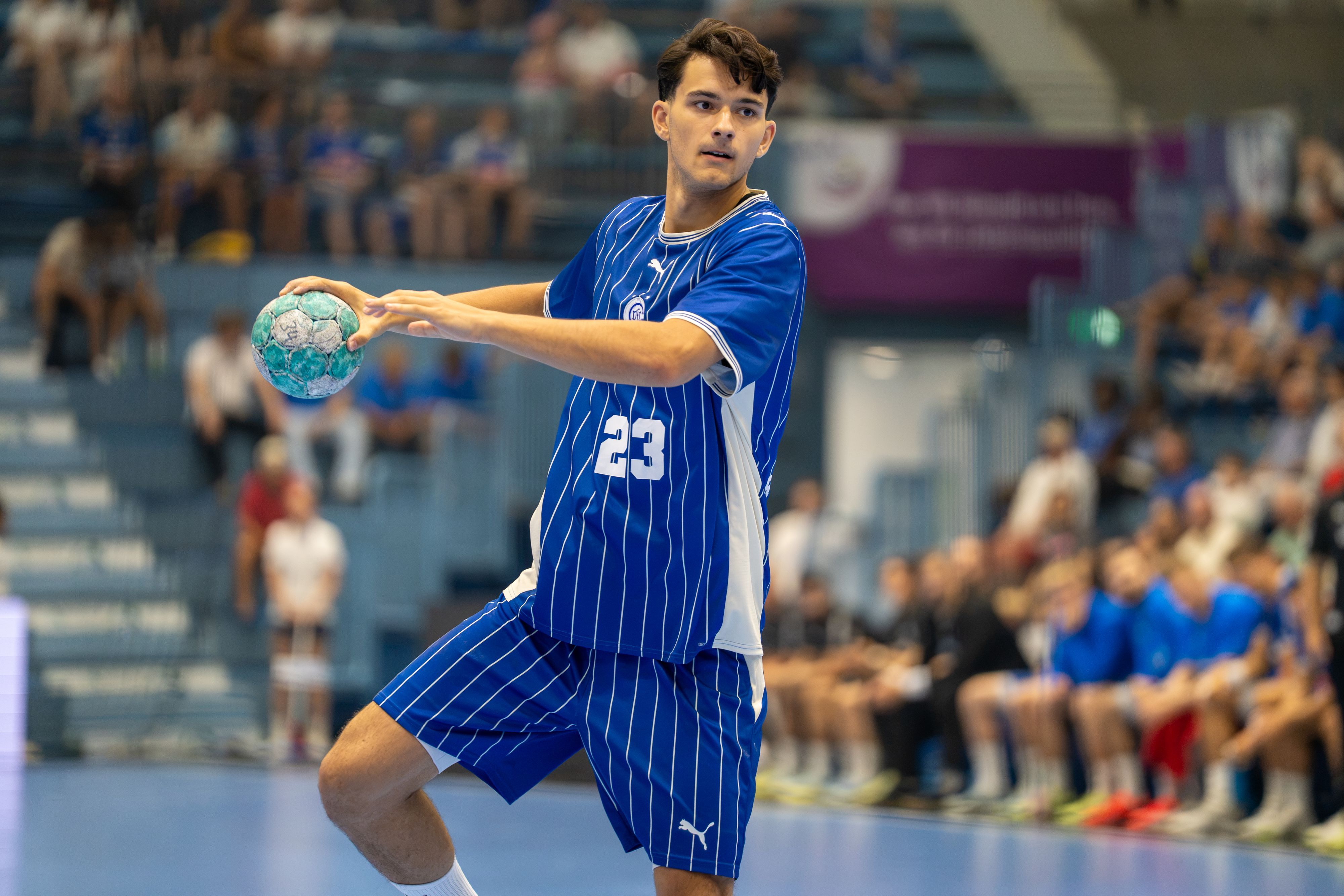 Bild eines Handballers