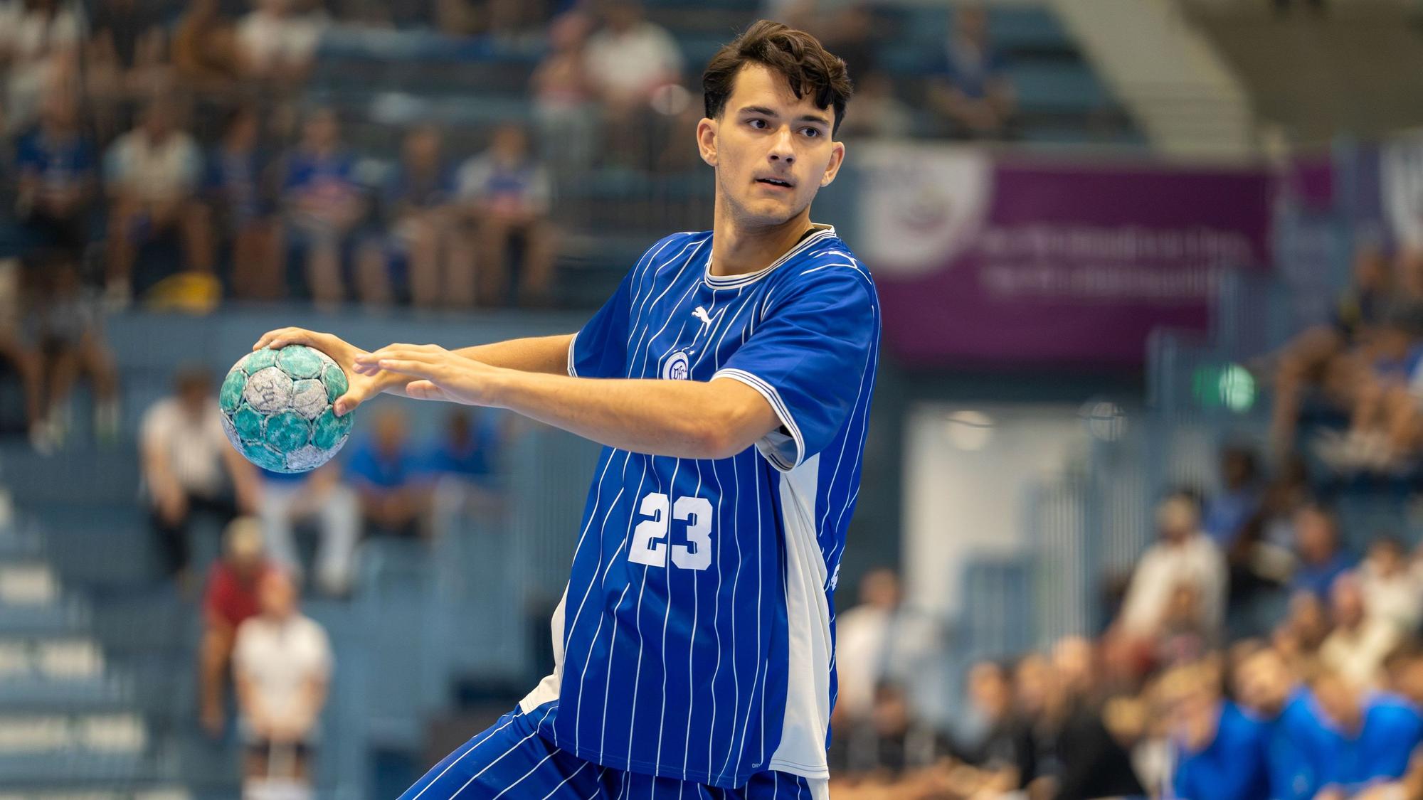Bild eines Handballers