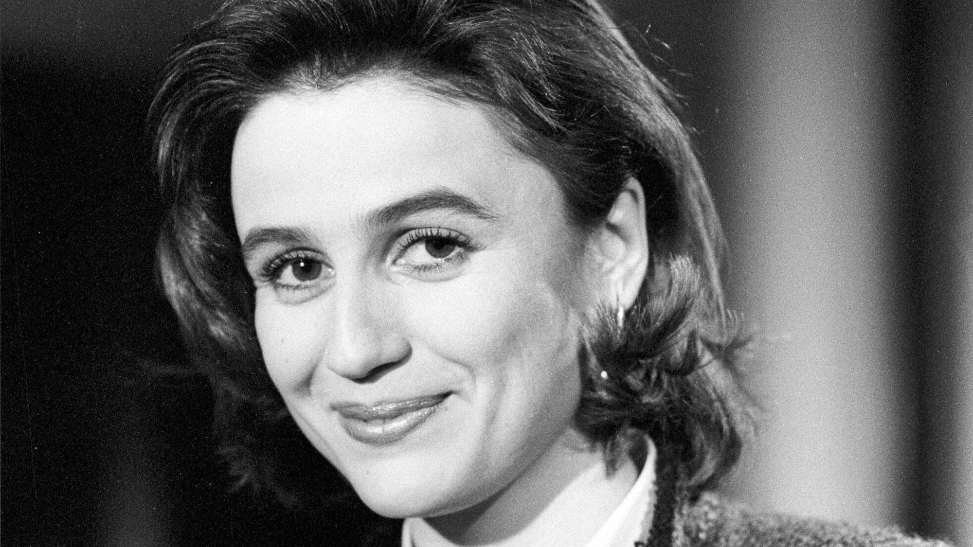 Sandra Maischberger führte Anfang der 90er rund ein Jahr als Co-Moderatorin durch die politische Talkshow „Talk im Turm“. (Bild: IMAGO / teutopress)