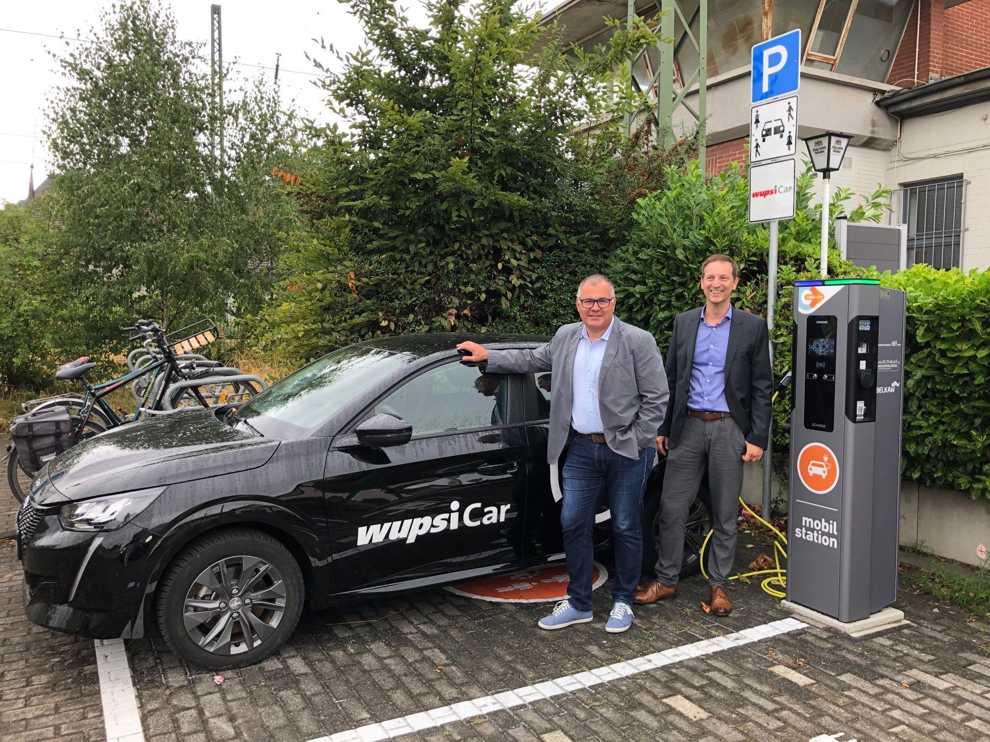Wupsi-Car mit Frank Steffes und Frank Nettesheim