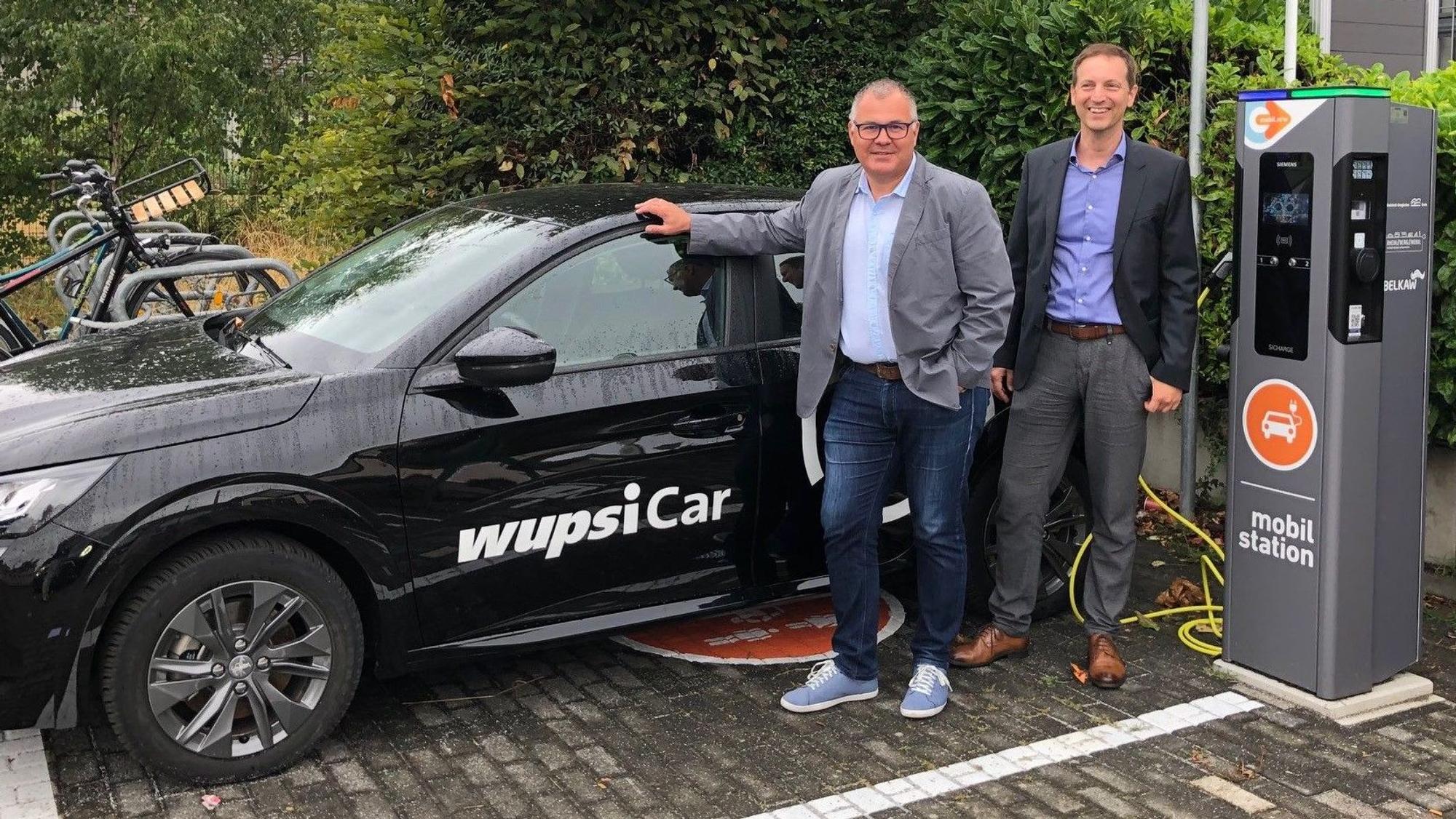 Wupsi-Car mit Frank Steffes und Frank Nettesheim