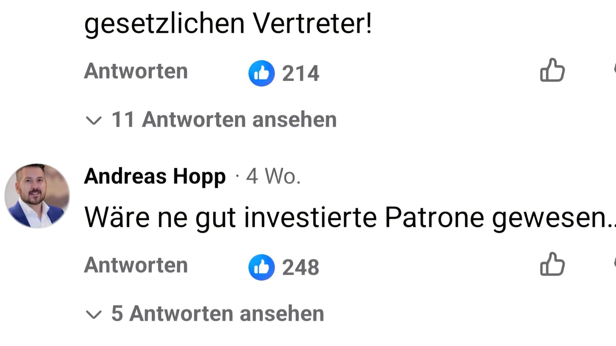 Facebook-Kommentar zu einem BILD-Online-Bericht über einen Polizeieinsatz gegen einen 13 Jahre alten Syrer in Zwickau.
