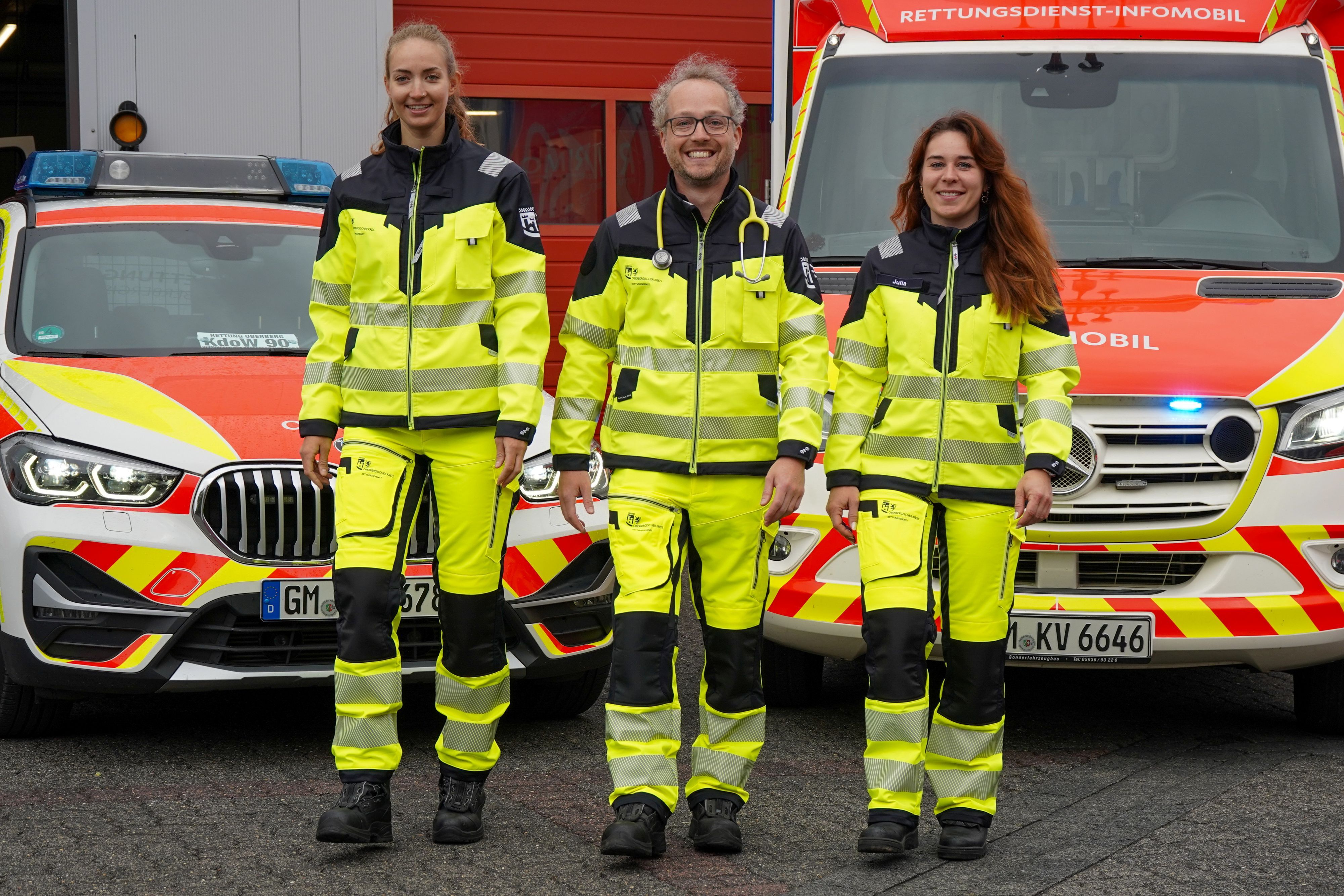 Farbwechsel: Die neue Einsatzkleidung wird ab Dienstag getragen.