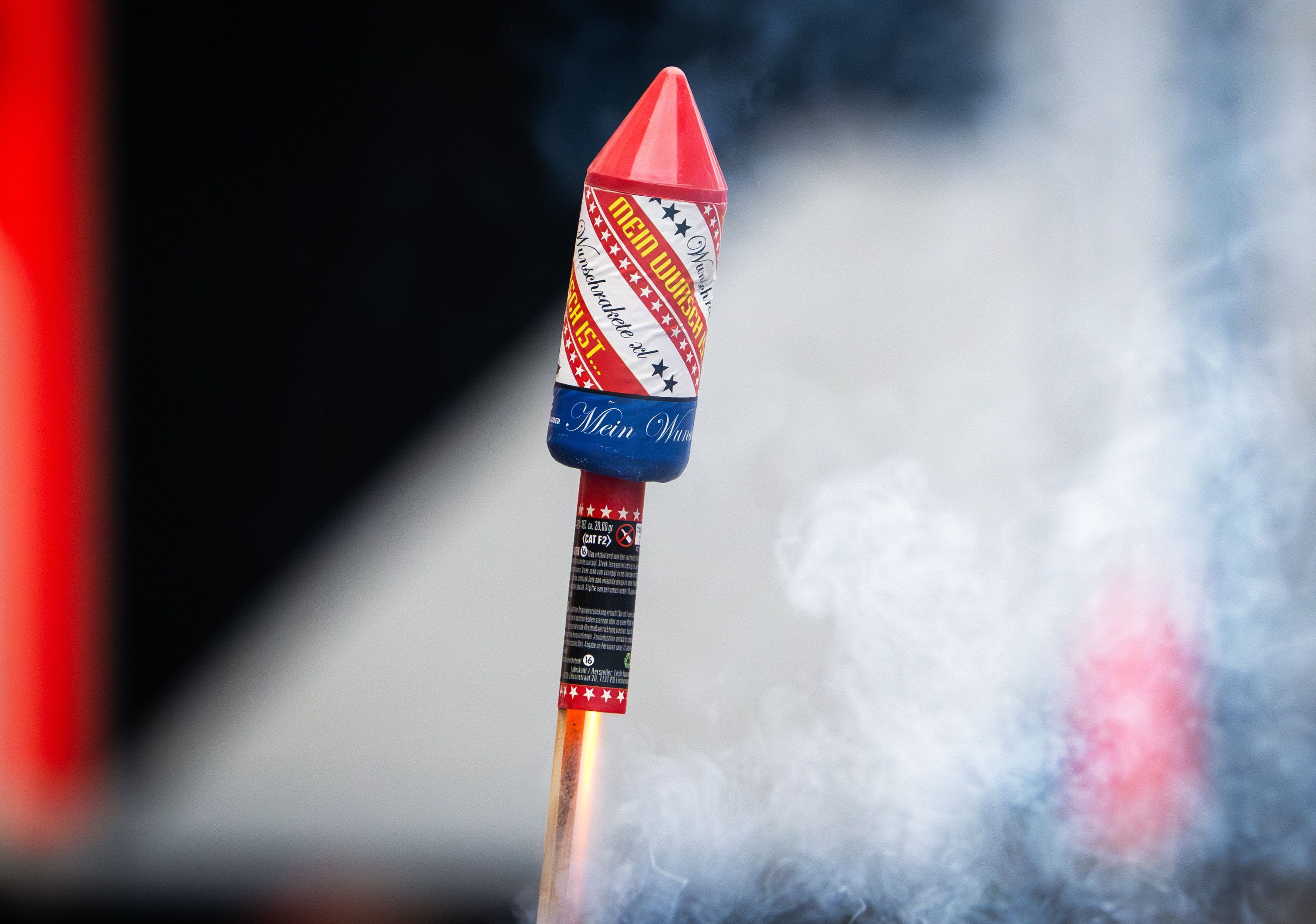 Die Feuerwerksrakete war in einer Wohnung explodiert. (Symbolfoto)