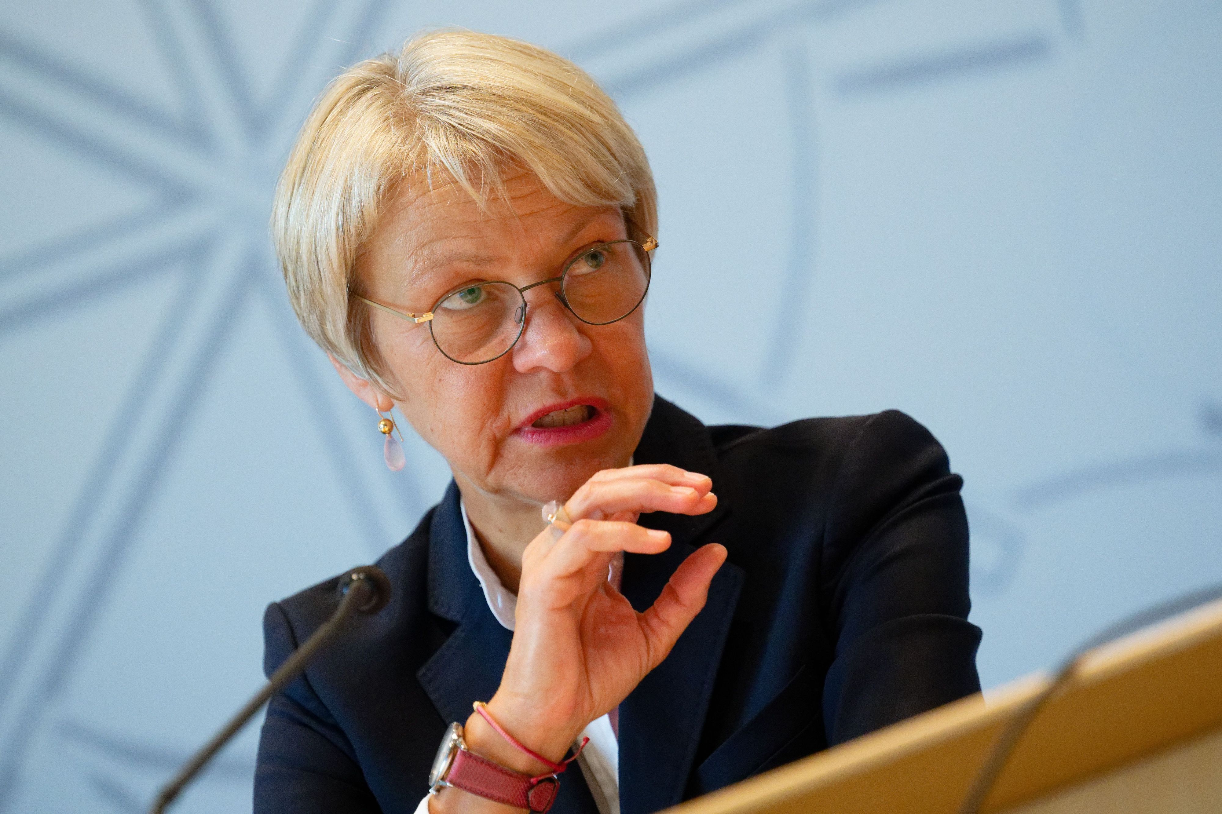 Die nordrhein-westfälische Bildungsministerin Dorothee Feller (CDU)