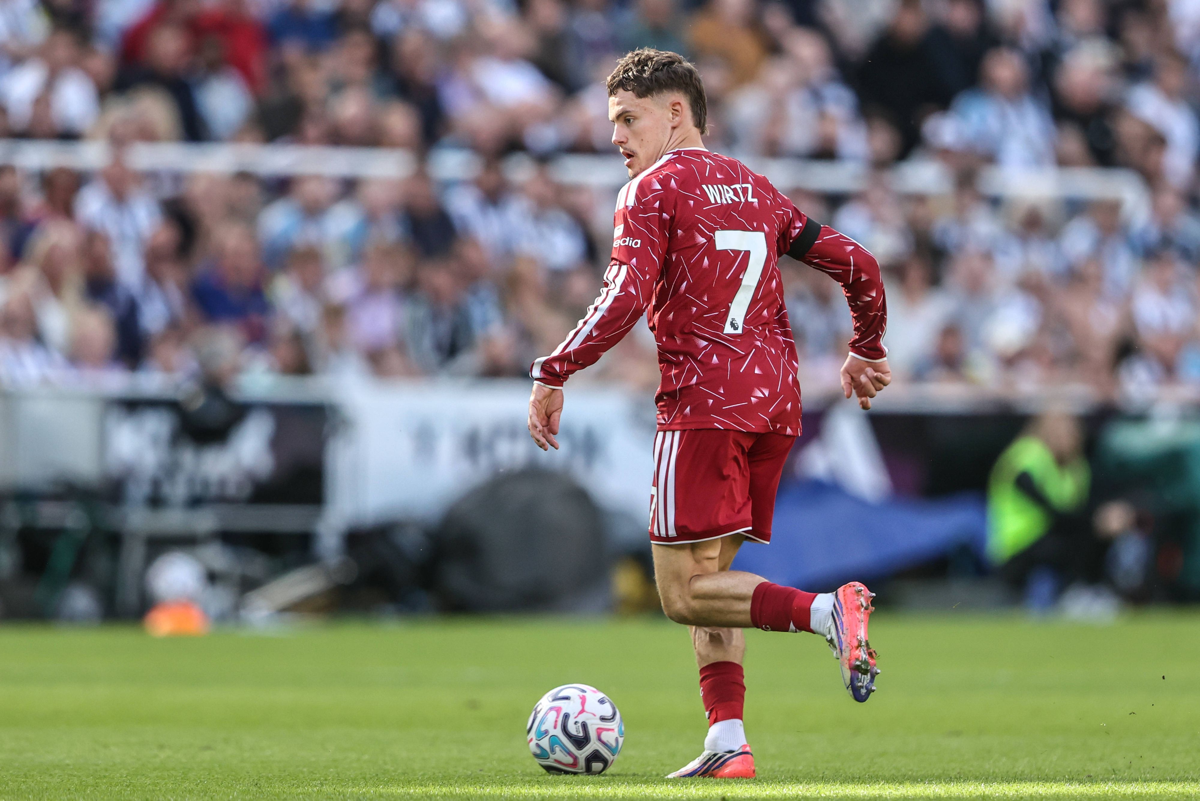 Florian Wirtz im Trikot des FC Liverpool