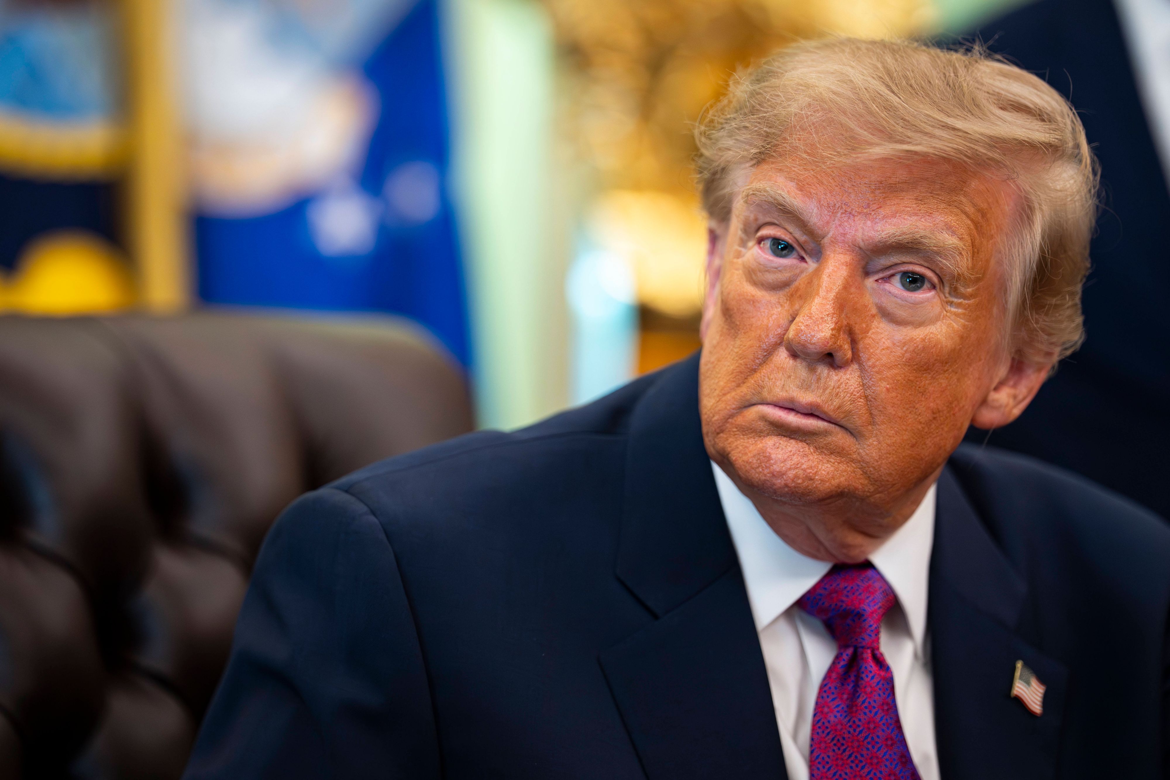 US-Präsident Donald Trump hat in den sozialen Netzwerken für Aufsehen gesorgt. (Archivbild)