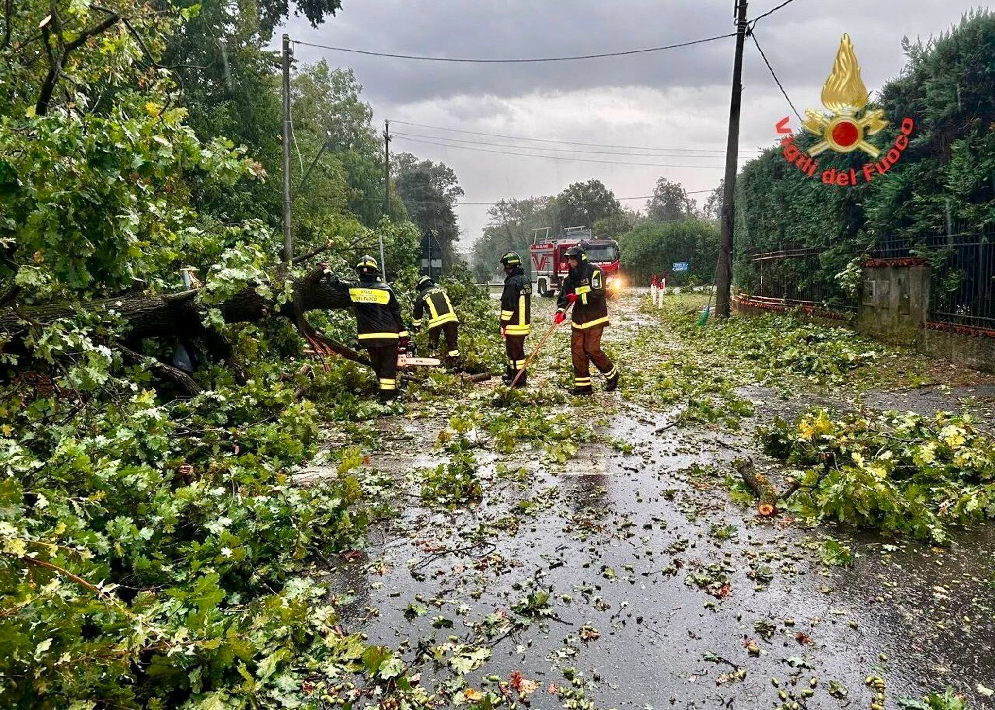 Unwetter in Norditalien