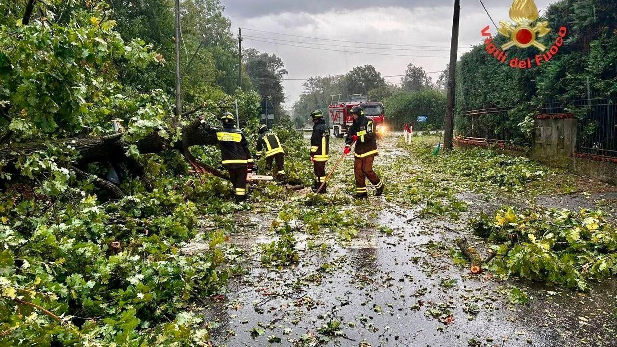 Unwetter in Norditalien