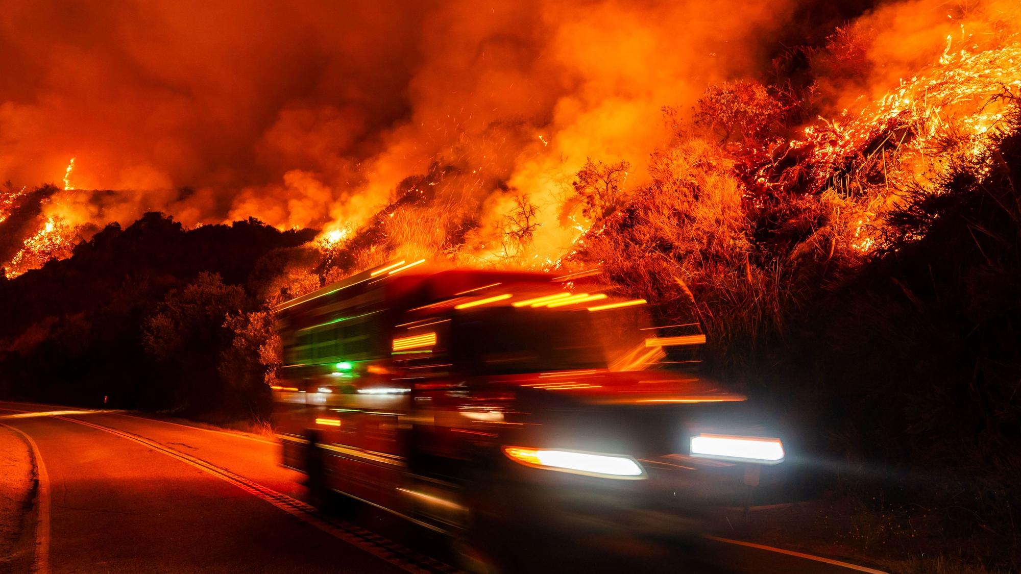 Waldbrand im US-Bundesstaat Kalifornien.