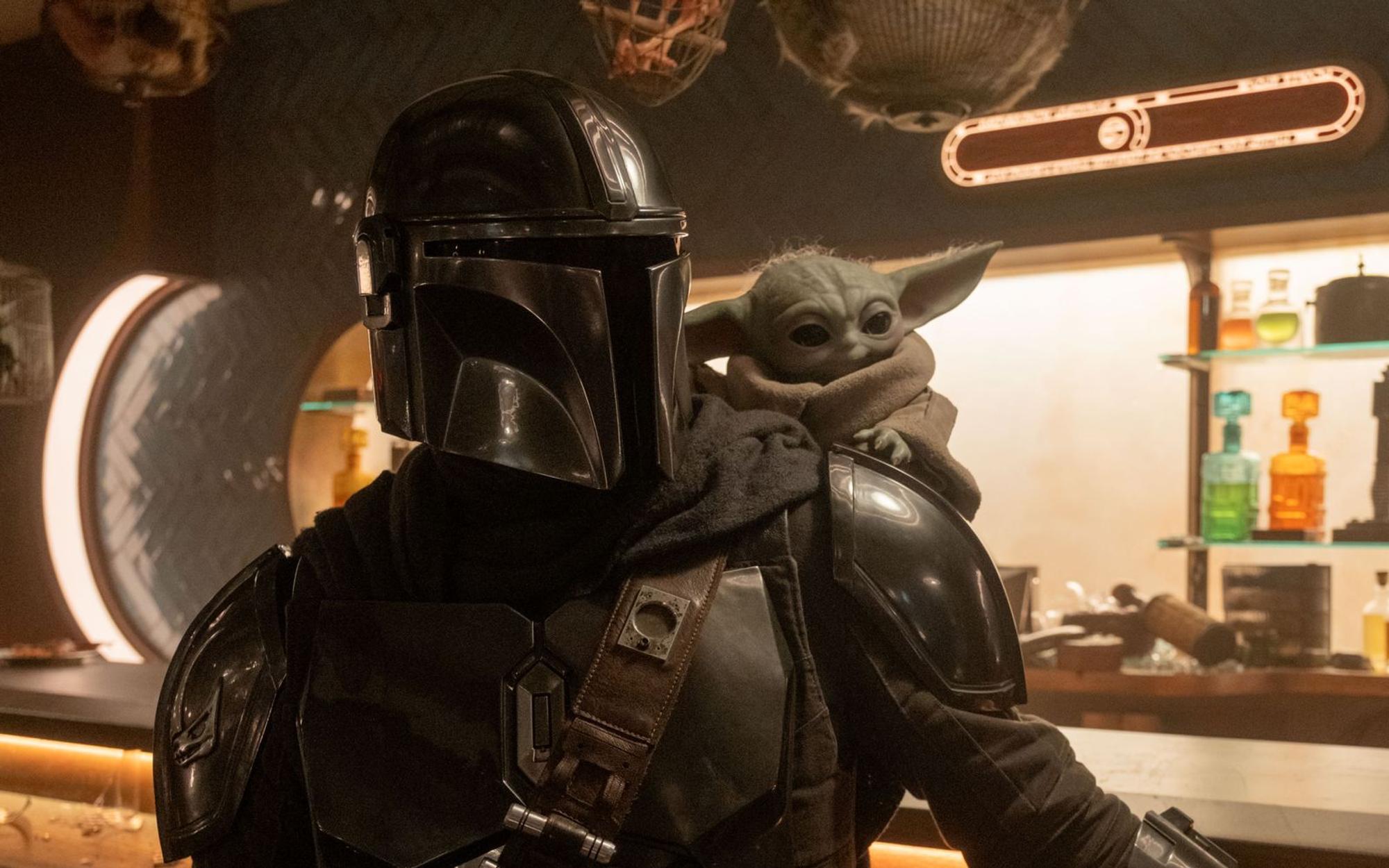 Nach drei Staffel der gefeierten TV-Serie „The Mandalorian“ folgt erscheint das Film-Spektakel „The Mandalorian and Grogu“ nun auf Disney+. (Bild: 2025 Lucasfilm Ltd./Disney/Nicola Goode)