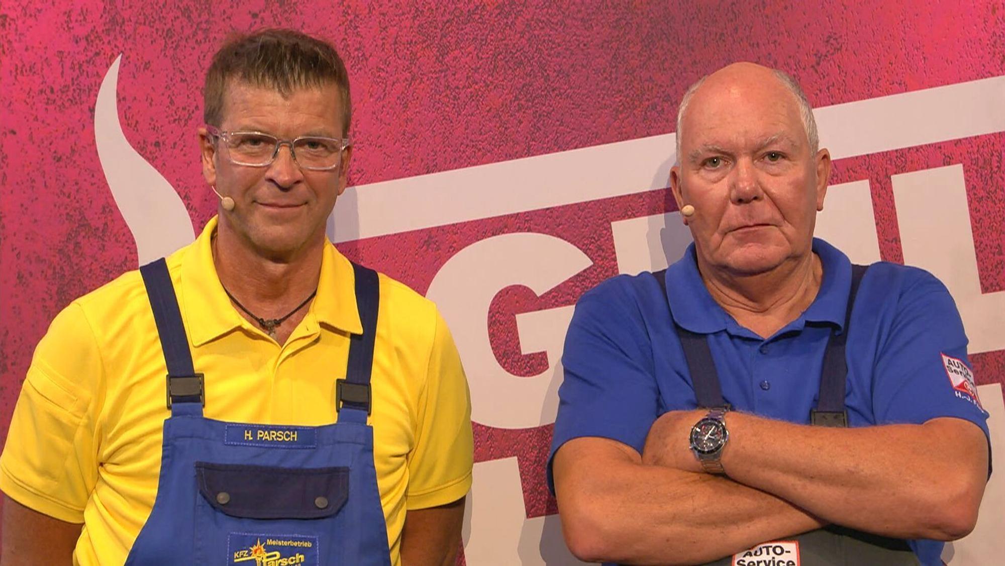 Die Vorspeise verloren „Die Autodoktoren“ klar. Aber: Henssler spendete seine Siegprämie für ihr Spendenziel, den „Verein Eisvogel“. Und Verona Pooth legte spontan eigene 5.000 Euro drauf. (Bild: RTL)