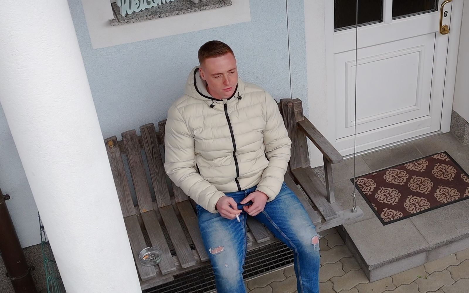 Als seine Mutter starb, erbte Stefan ein Haus - und änderte sein Leben. (Bild: ZDF / Markus Haist)