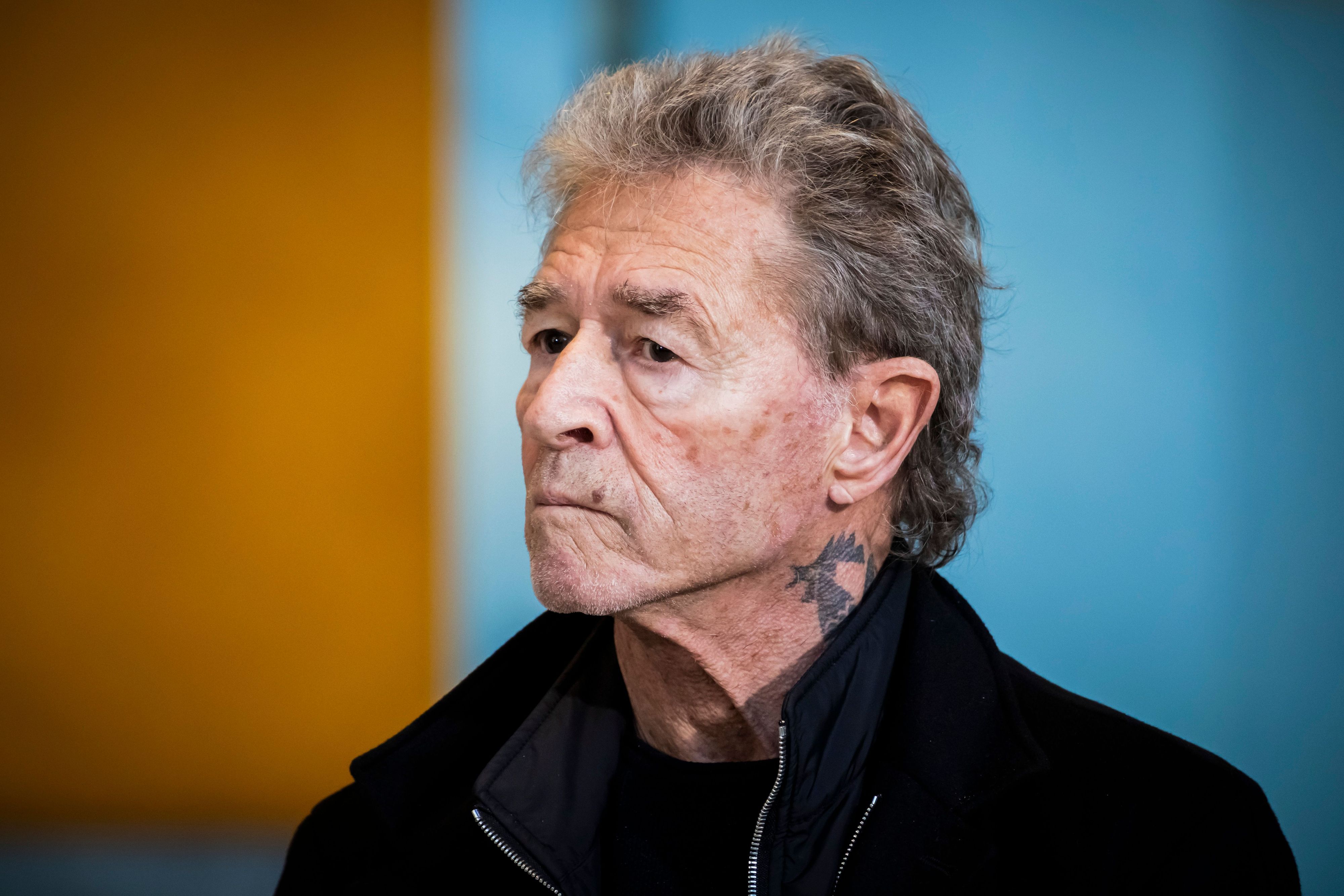 Peter Maffay, Musiker, nimmt an einer Pressekonferenz im Anschluss an eine Gesprächsrunde mit Musikschaffenden im Bundeskanzleramt teil.