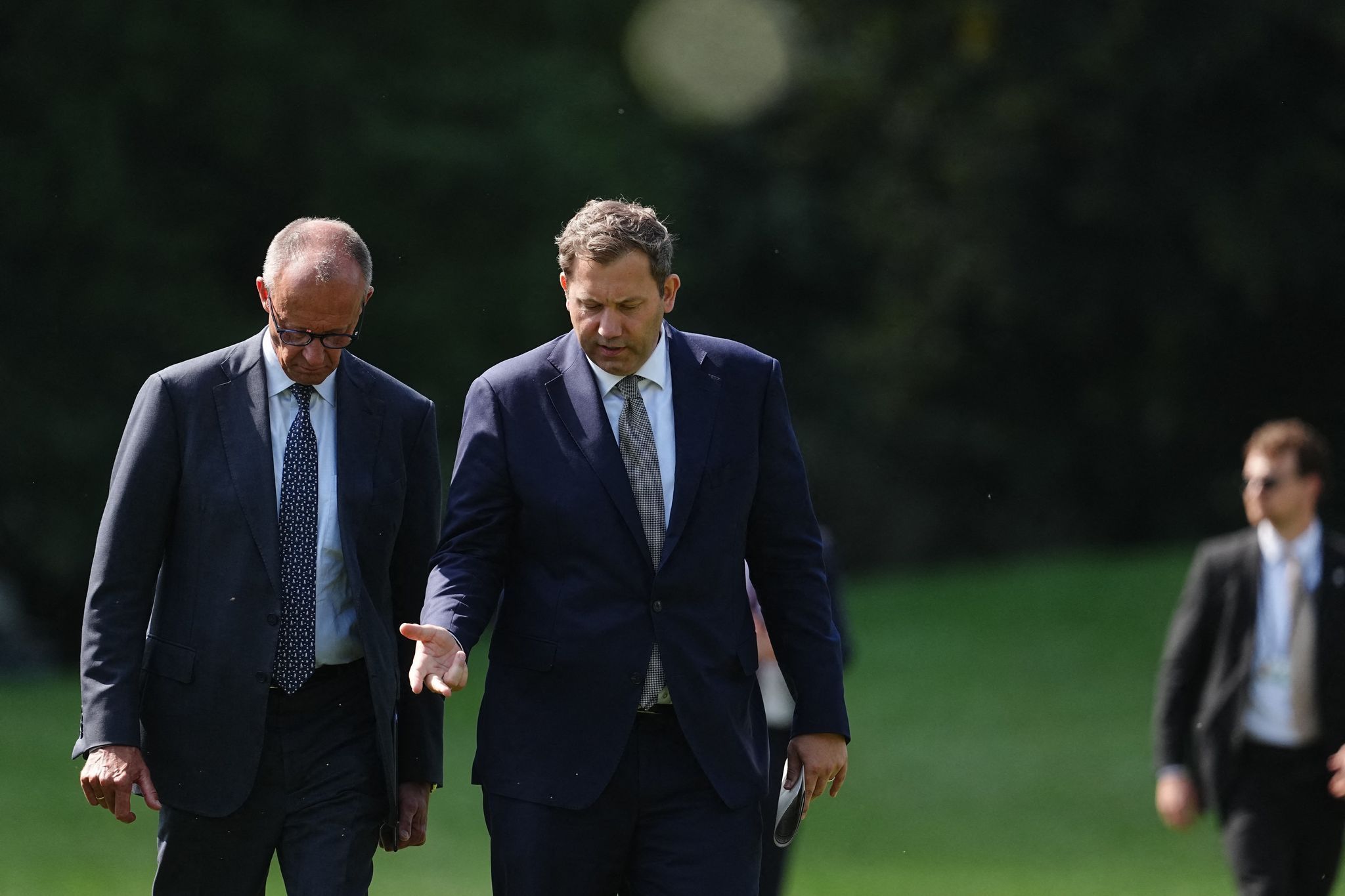 Lars Klingbeil und Friedrich Merz
