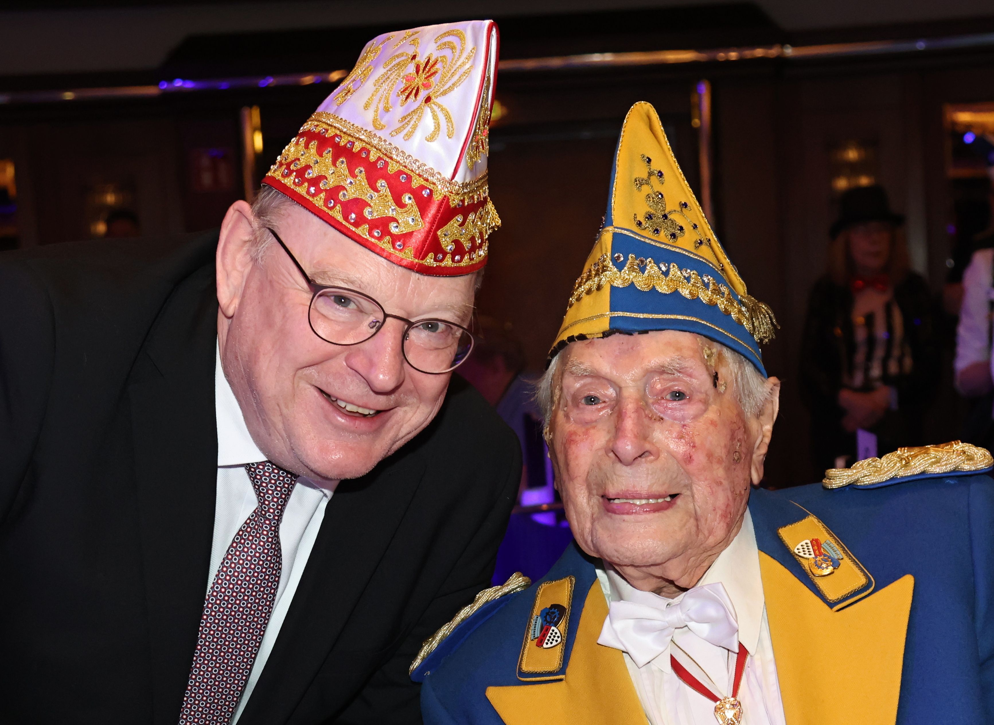 Torsten Burmester zusammen mit Ludwig Sebus.