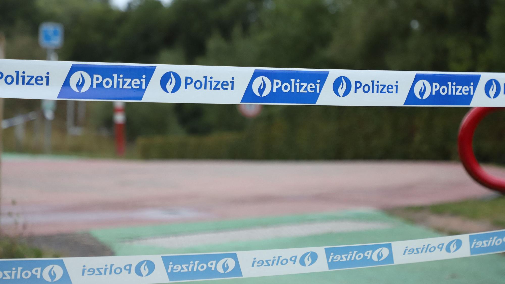 Absperrband der Polizei in Belgien (Symbolfoto).