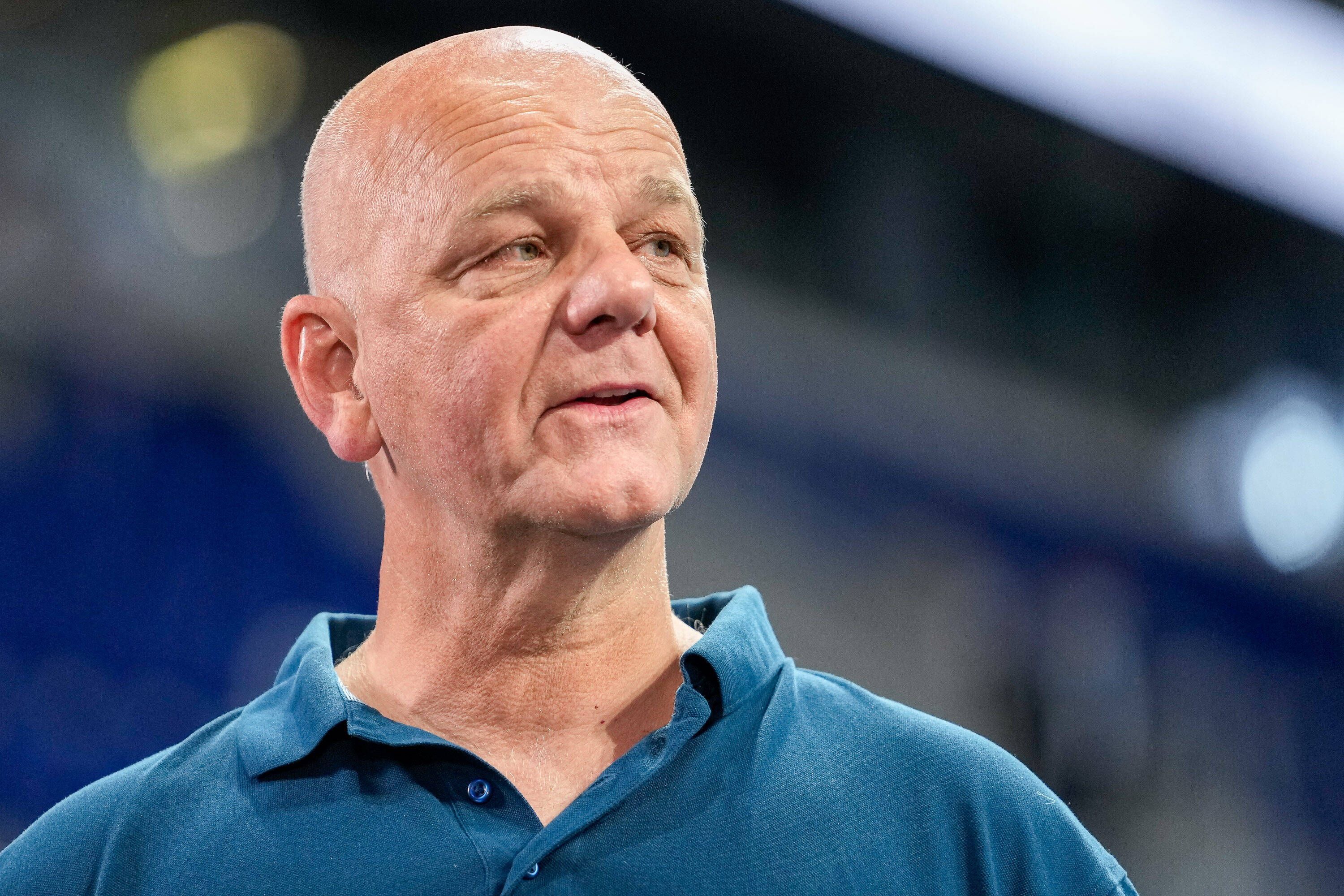 Der ehemalige Trainer der HSG Wetzlar, Kai Wandschneider, als Experte bei Sky, Einzelbild, Aktion, Action, Porträt, Portrait, 12.09.2021, Mannheim Deutschland, Handball, Bundesliga, Rhein-Neckar Löwen - SC Magdeburg *** The former coach of HSG Wetzlar, Kai Wandschneider, as an expert on Sky, single image, action, action, portrait, portrait, 12 09 2021, Mannheim Germany , Handball, Bundesliga, Rhein Neckar Löwen SC Magdeburg xozx