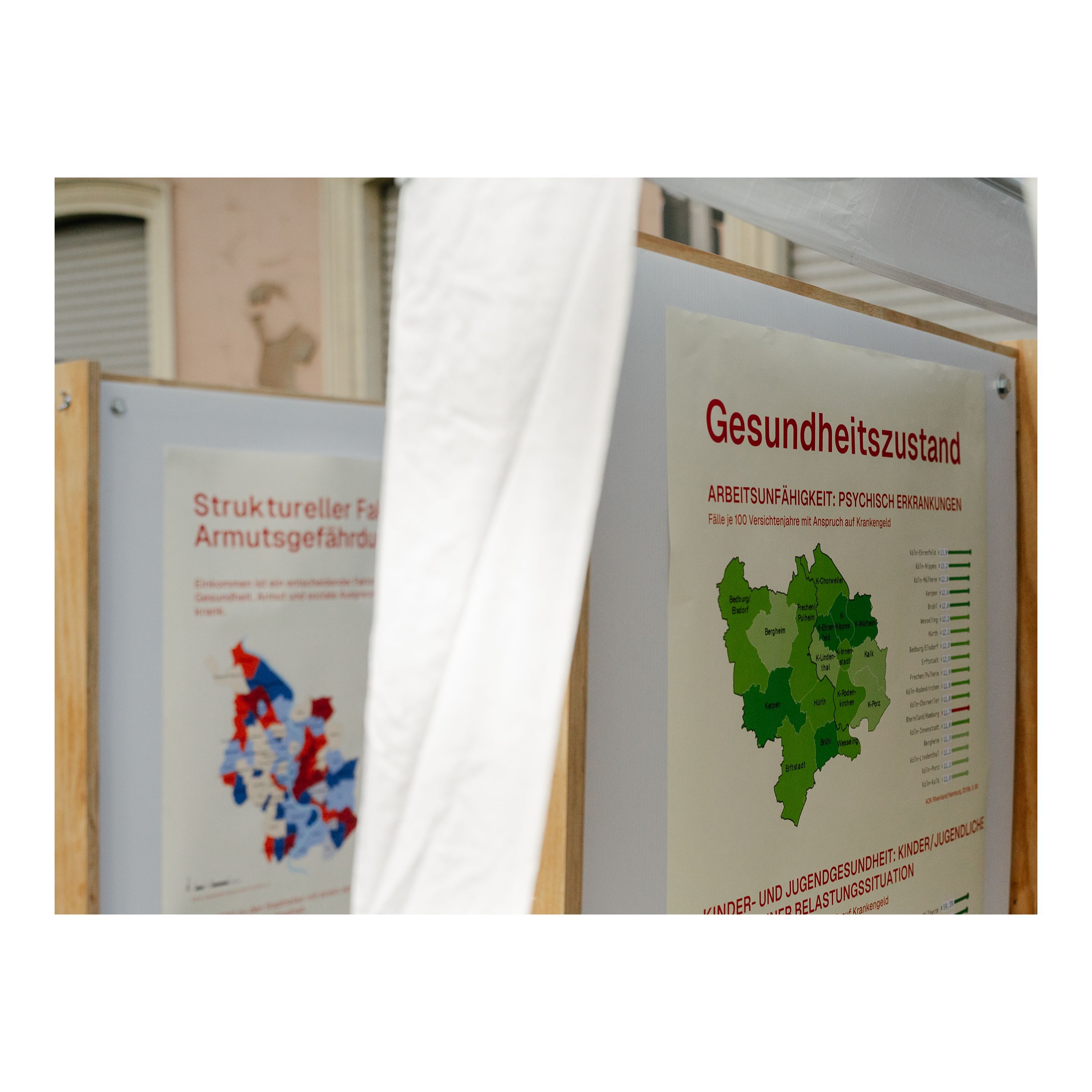 Die Basis der Arbeit des Gesundheitskollektivs sind Faktoren, die Gesundheit und Krankheit beeinflussen.