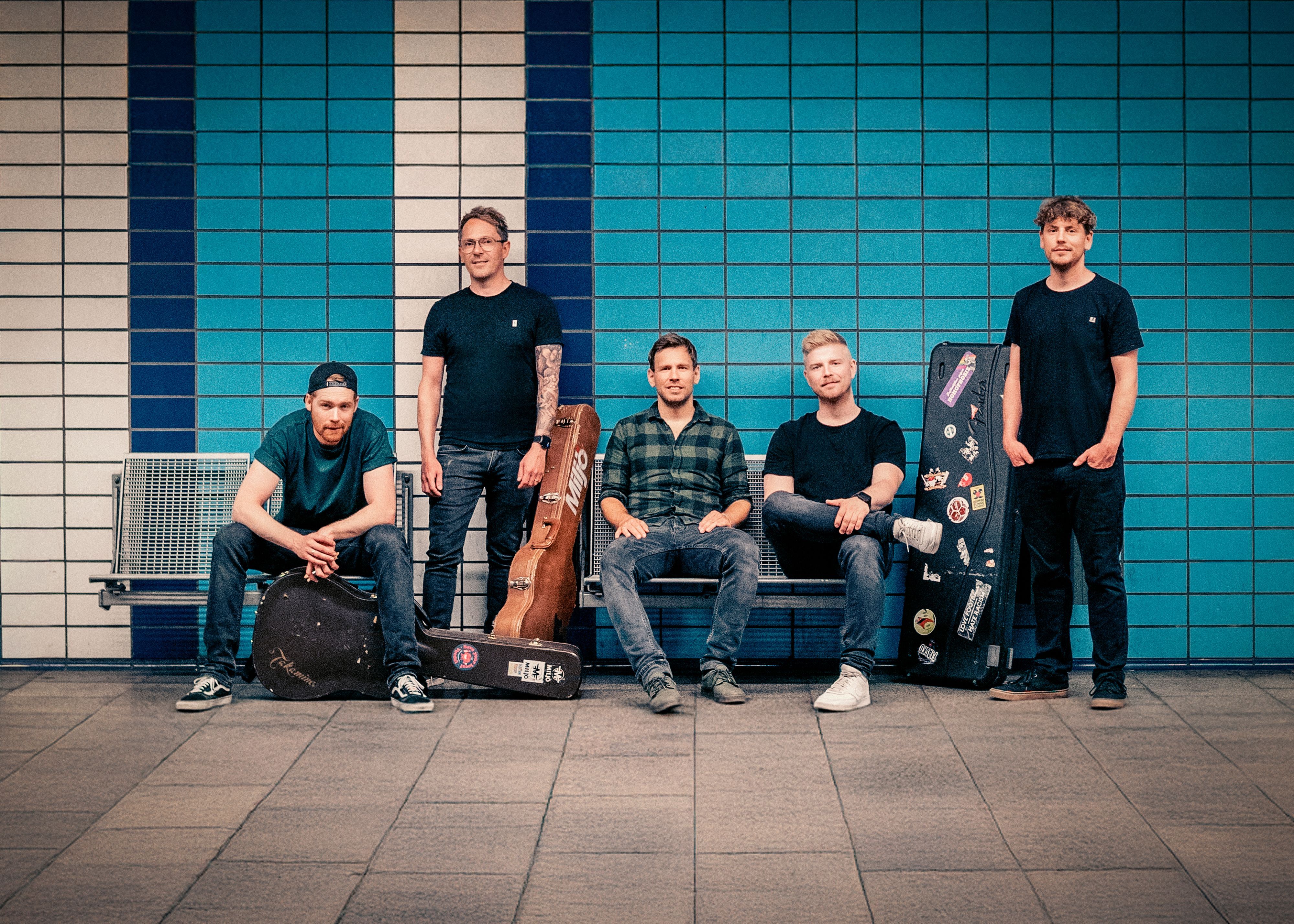 Die Musiker einer Band.